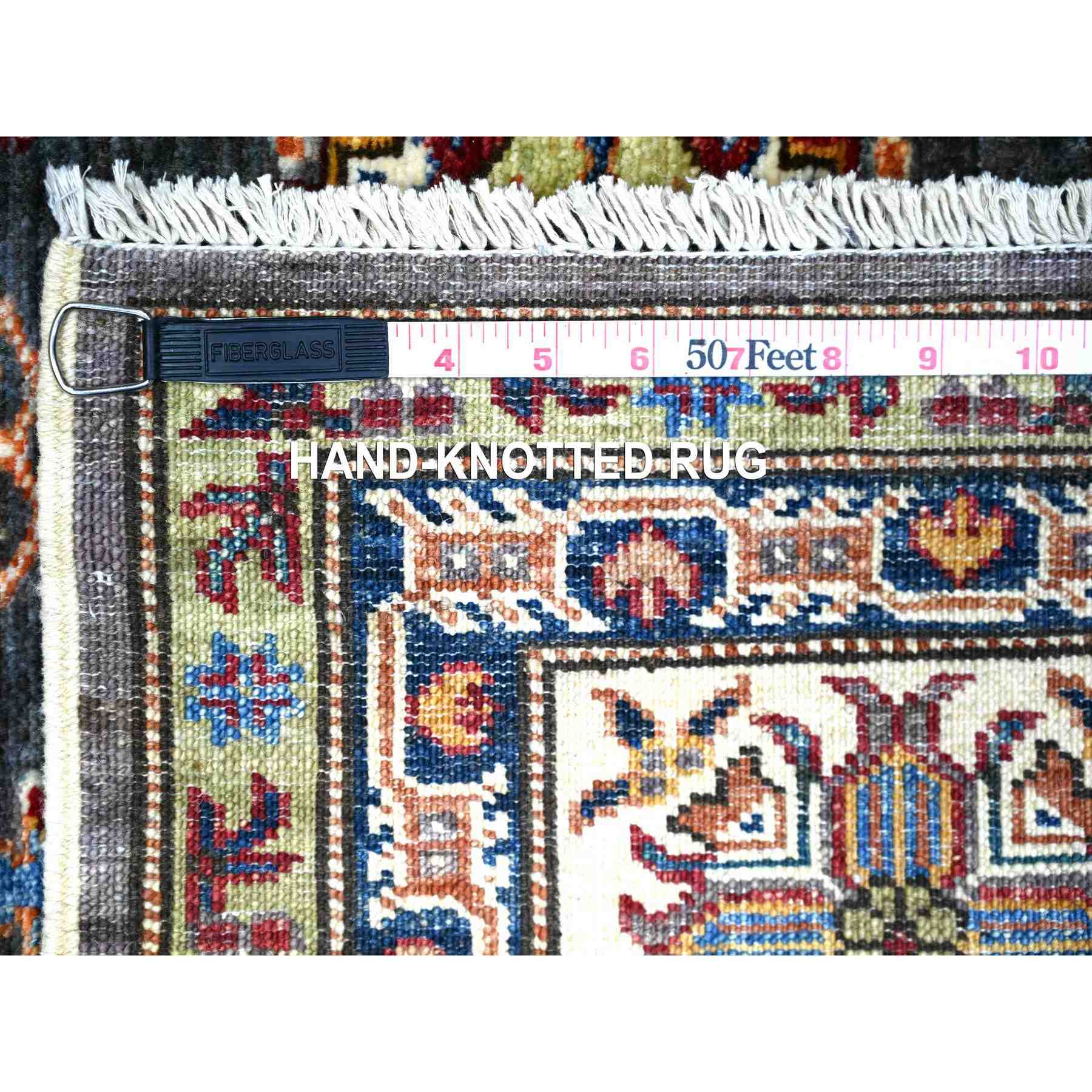 Kazak-Hand-Knotted-Rug-374000