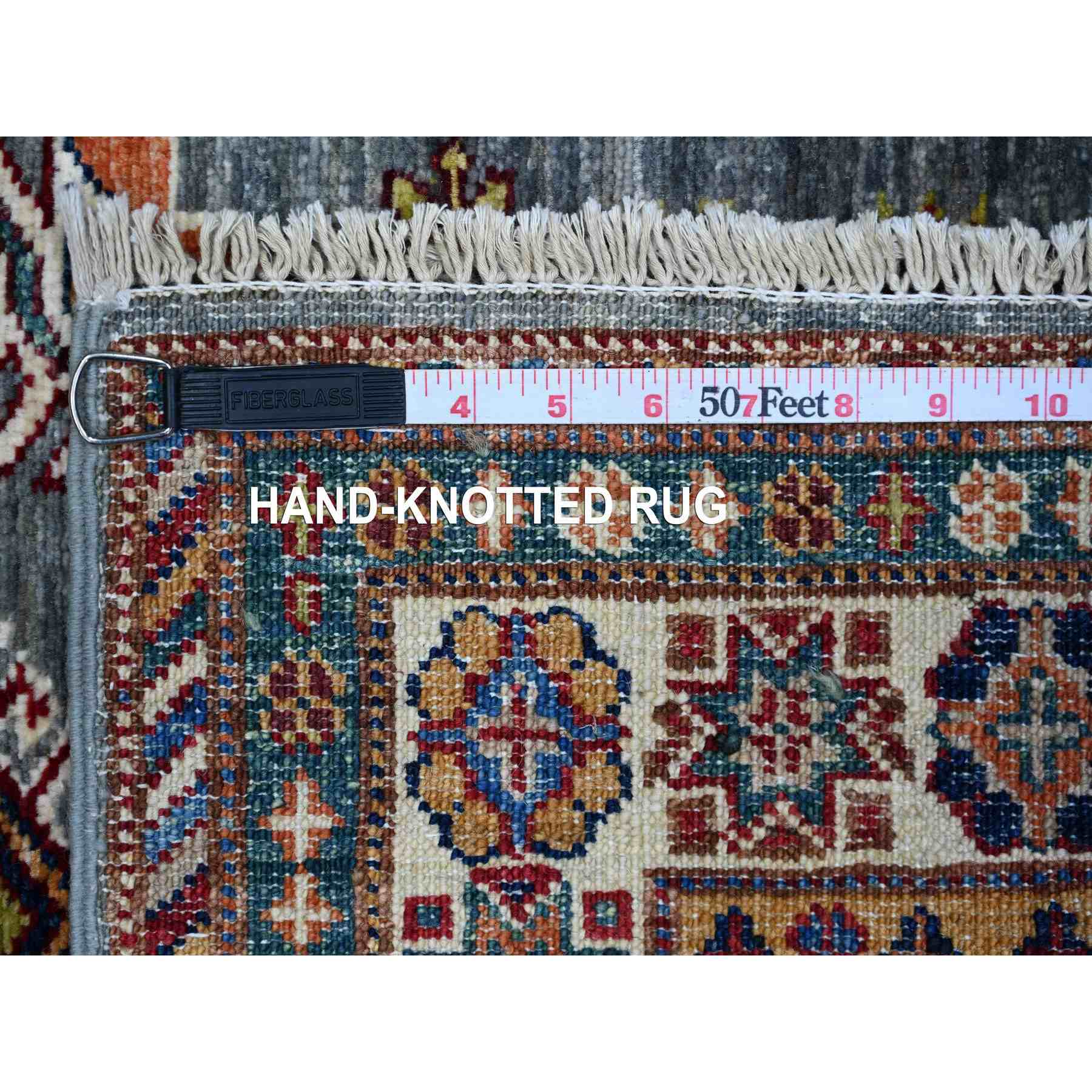 Kazak-Hand-Knotted-Rug-374015