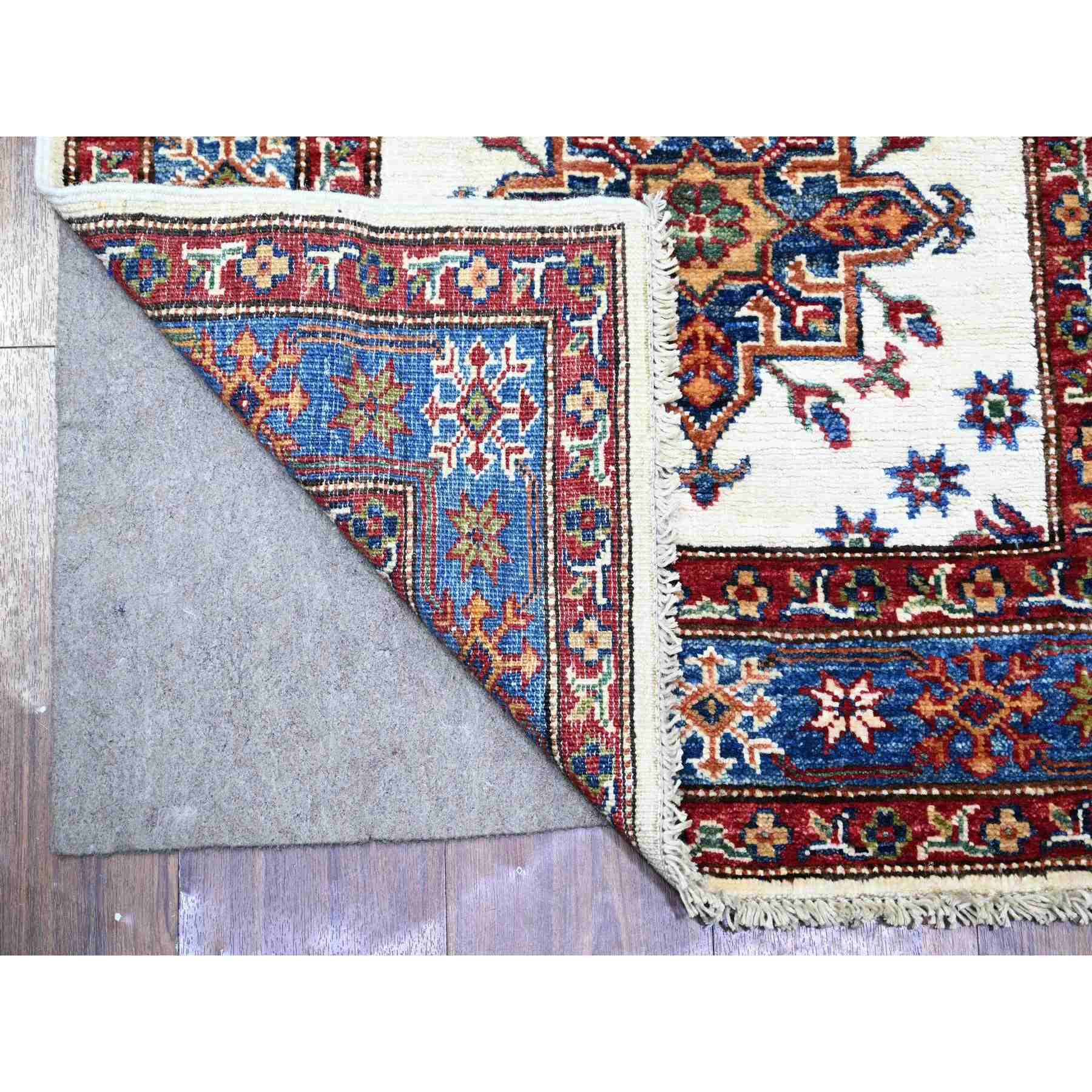 Kazak-Hand-Knotted-Rug-374060