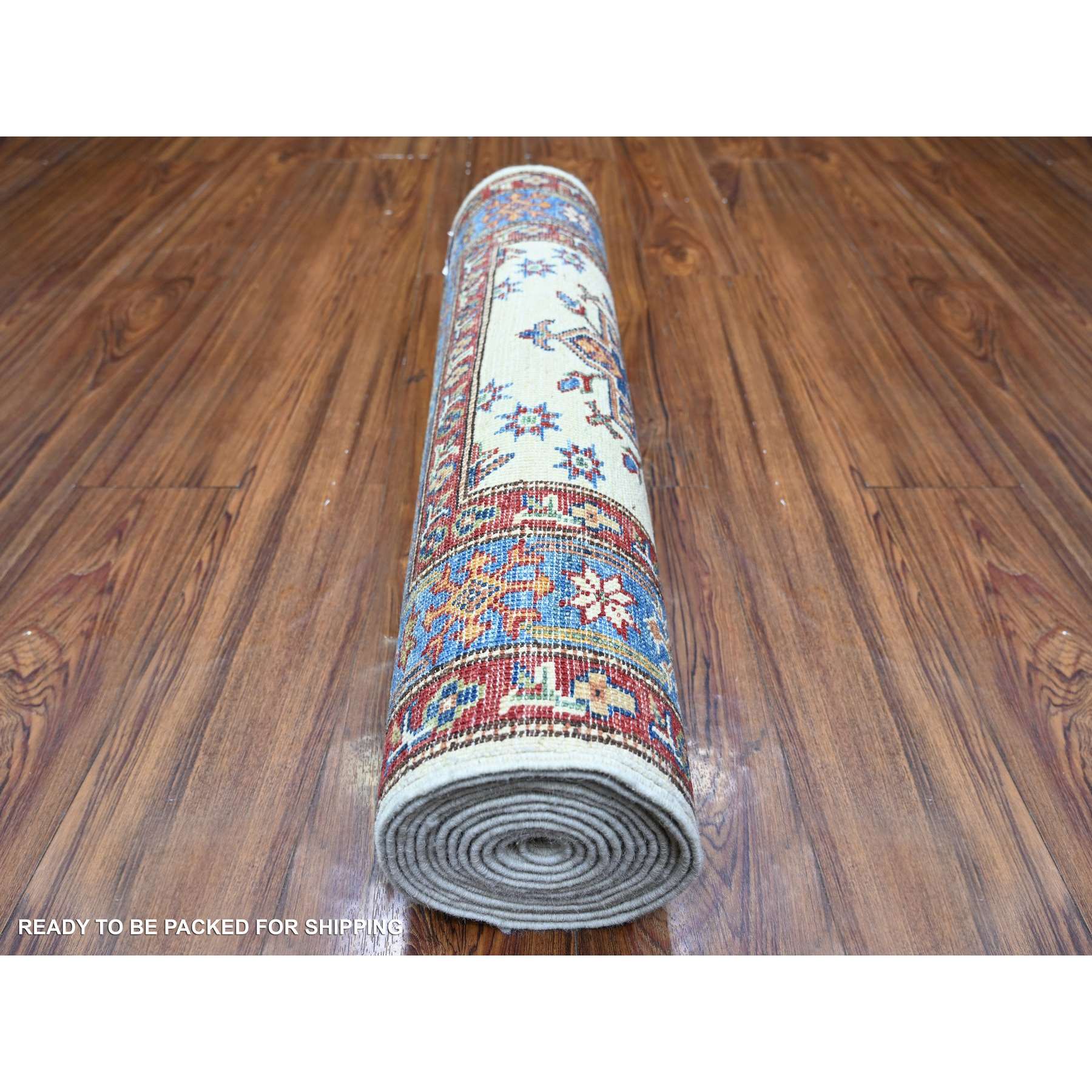 Kazak-Hand-Knotted-Rug-374060