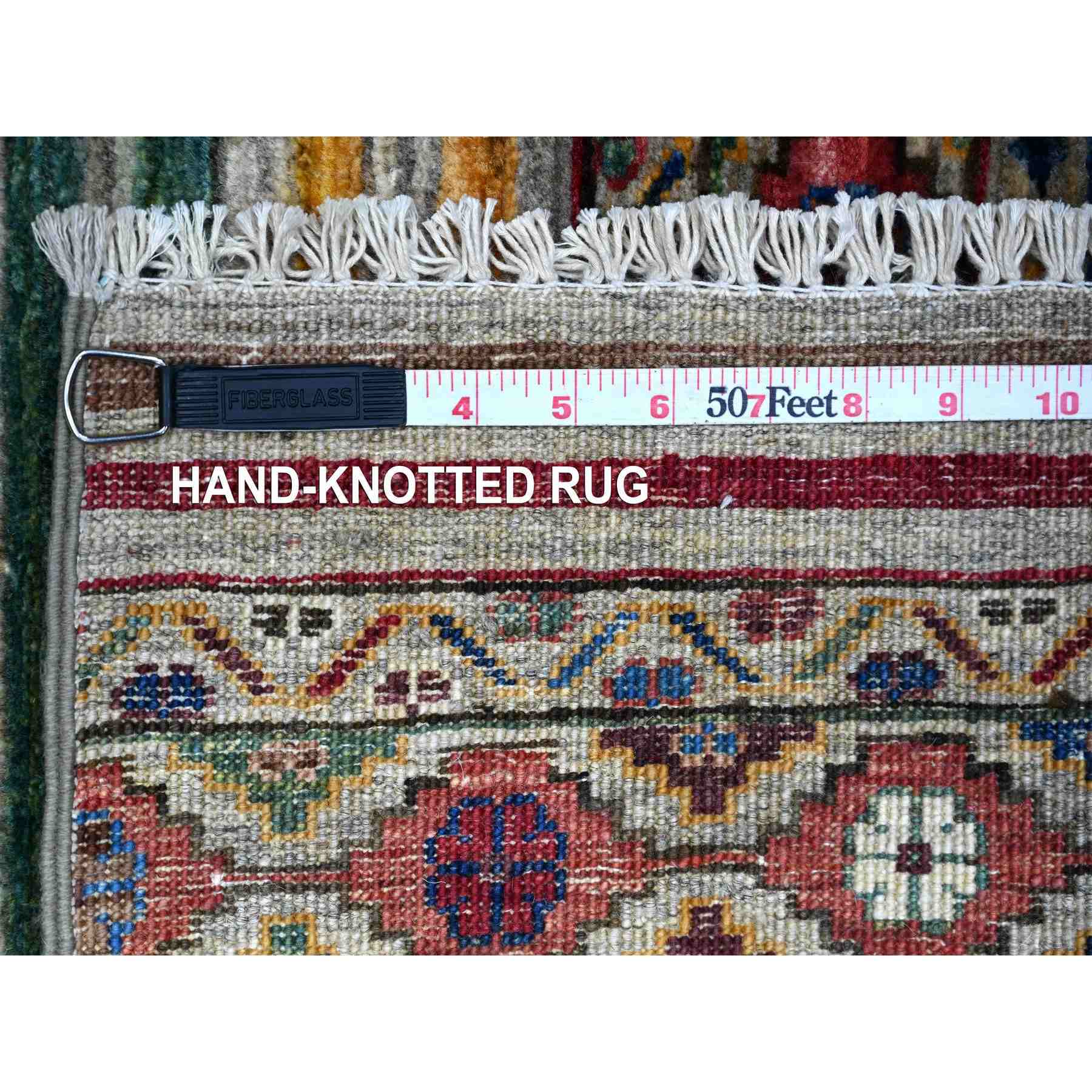 Kazak-Hand-Knotted-Rug-374070