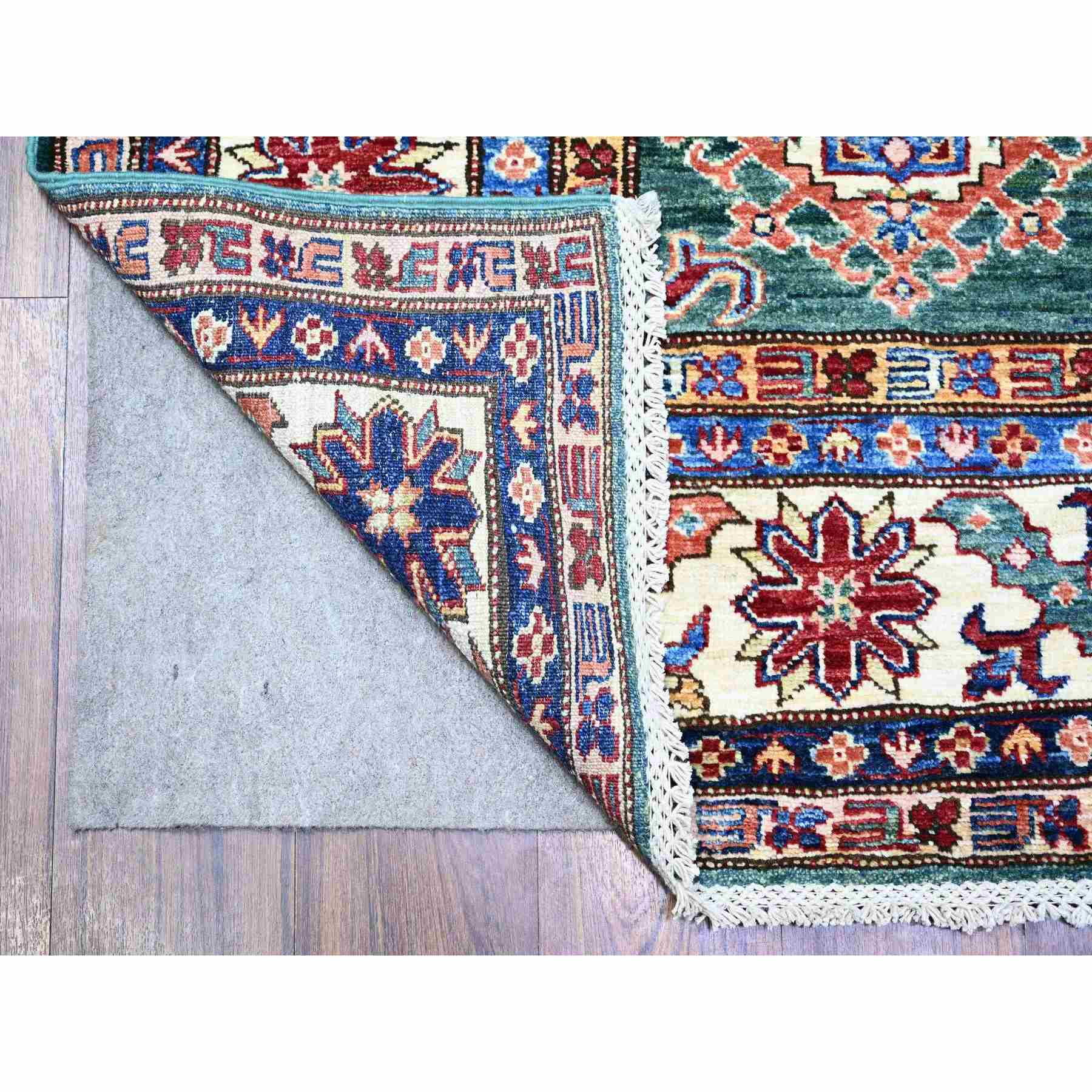 Kazak-Hand-Knotted-Rug-374890