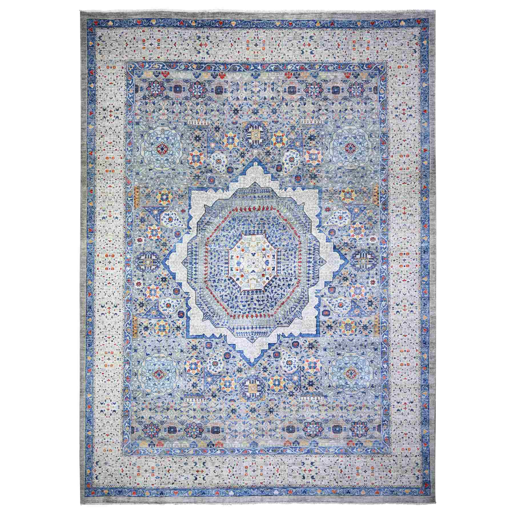 Mamluk-Hand-Knotted-Rug-372780