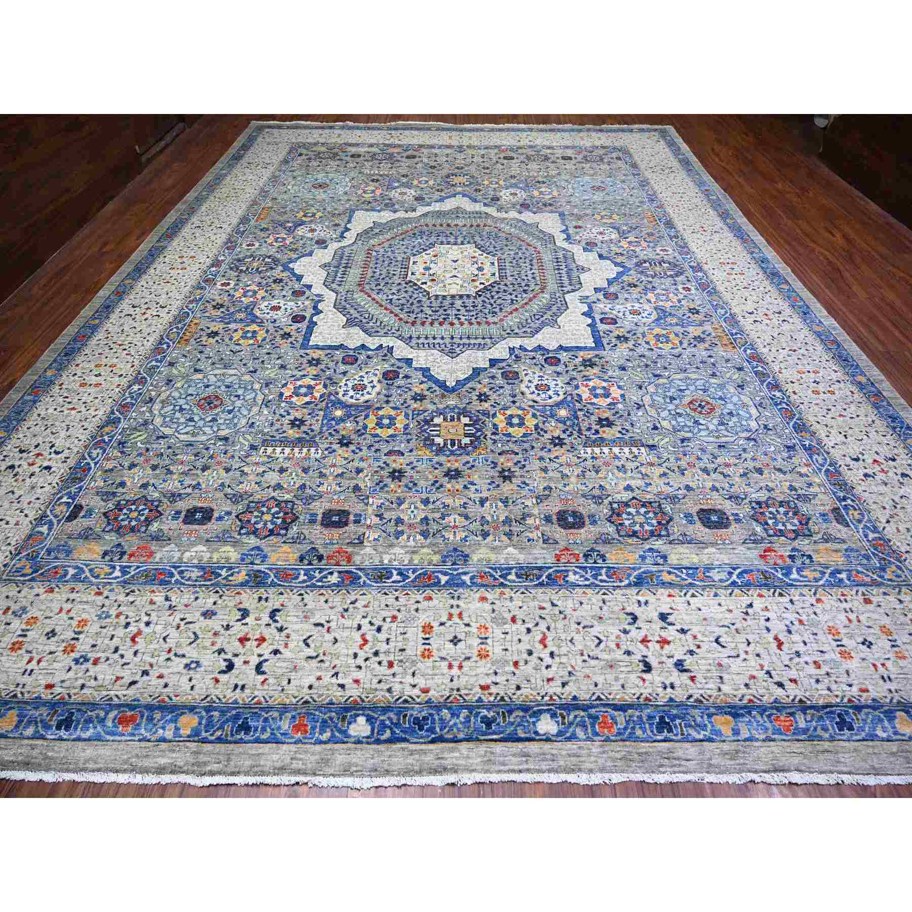 Mamluk-Hand-Knotted-Rug-372780