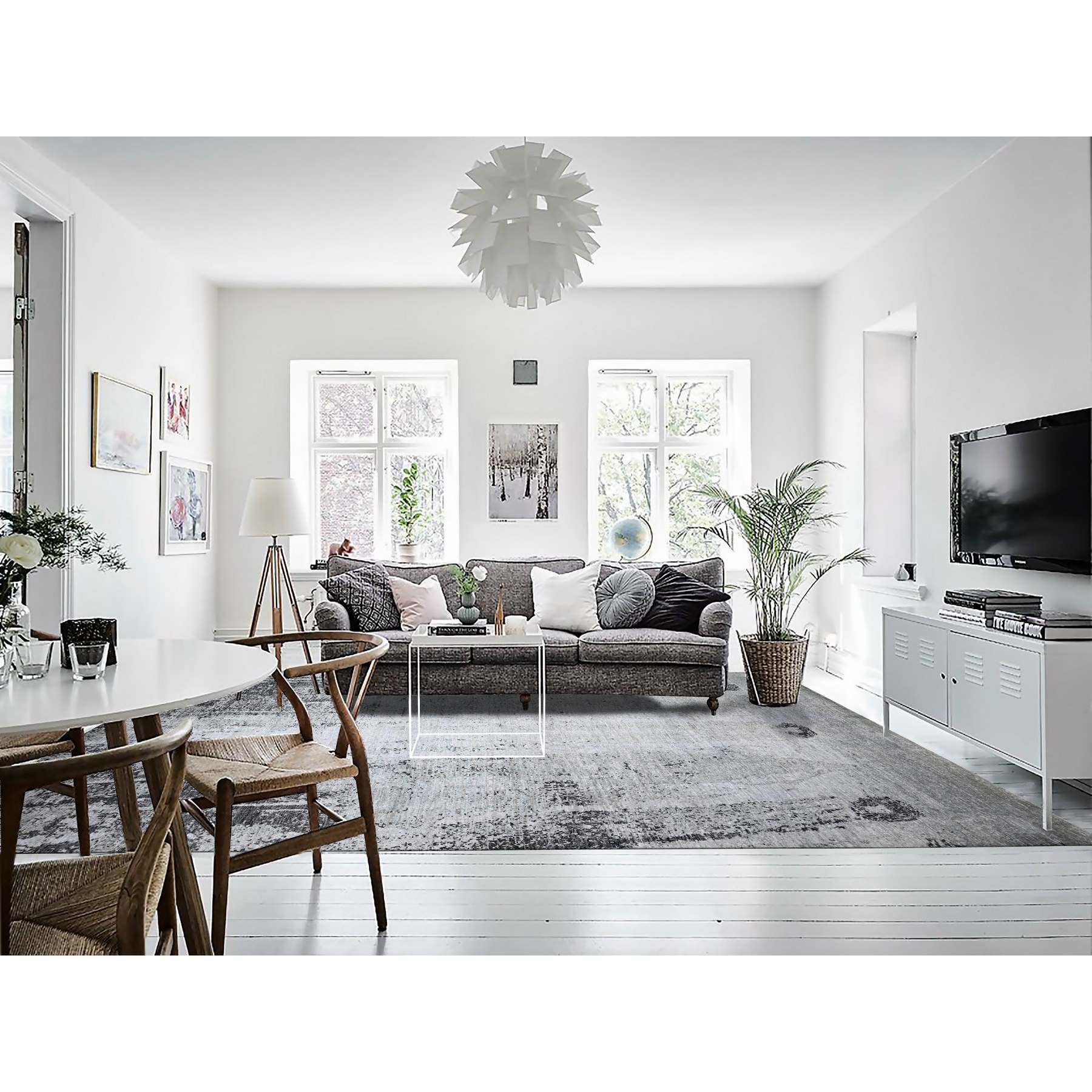Modern-and-Contemporary-Hand-Knotted-Rug-373140
