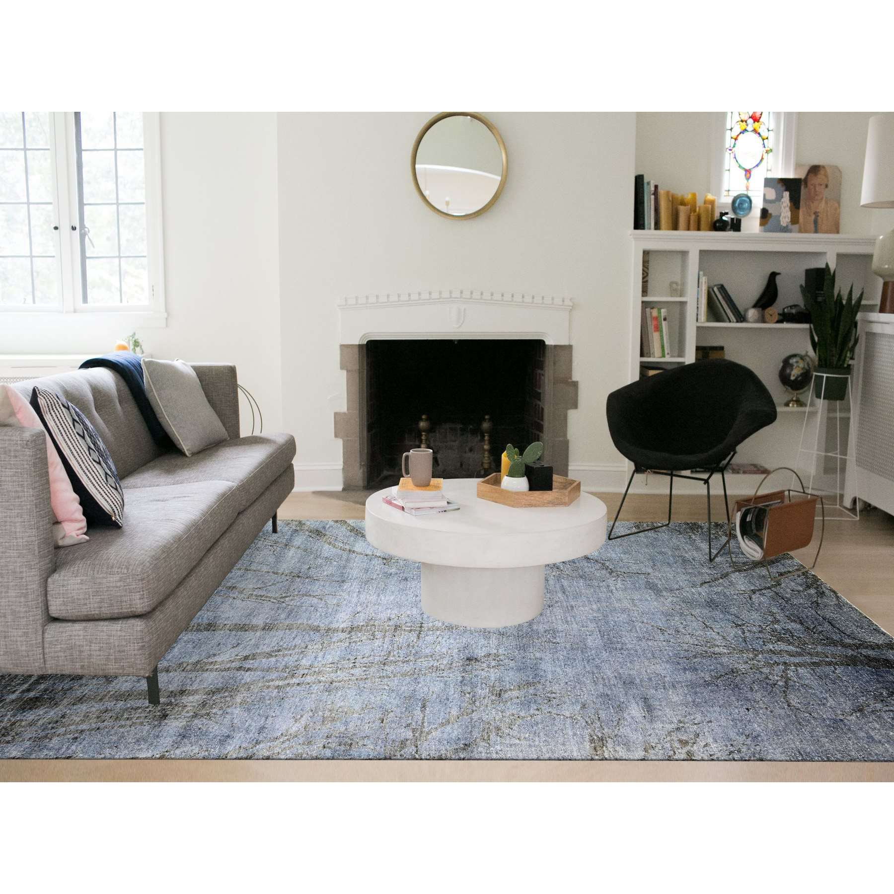 Modern-and-Contemporary-Hand-Knotted-Rug-373145