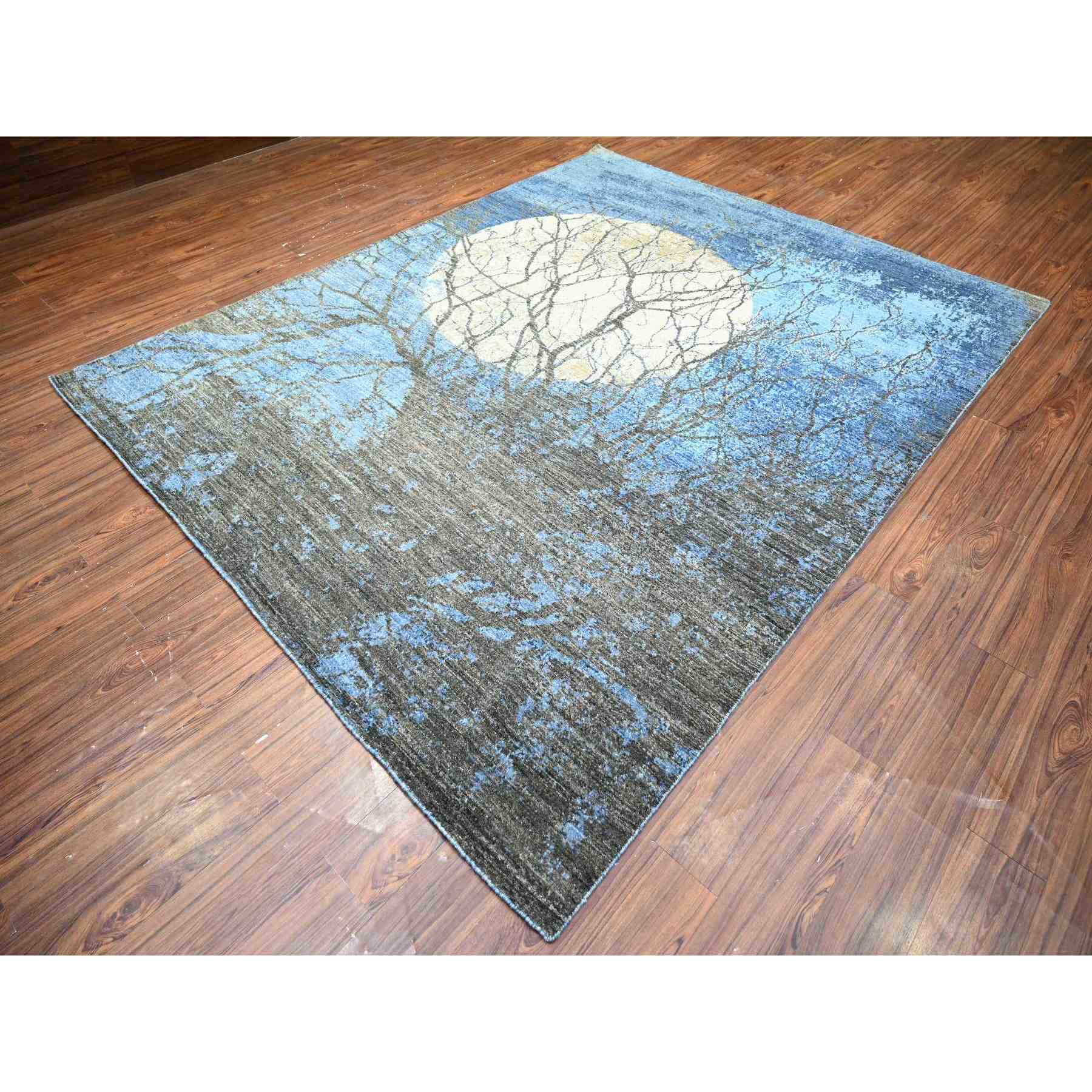 Modern-and-Contemporary-Hand-Knotted-Rug-373155