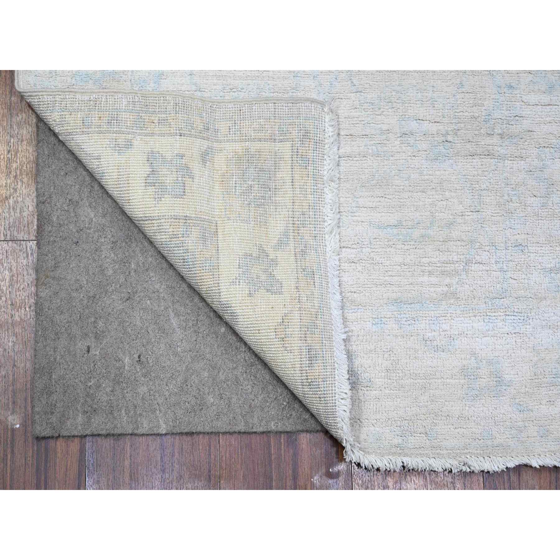 Oushak-And-Peshawar-Hand-Knotted-Rug-372545
