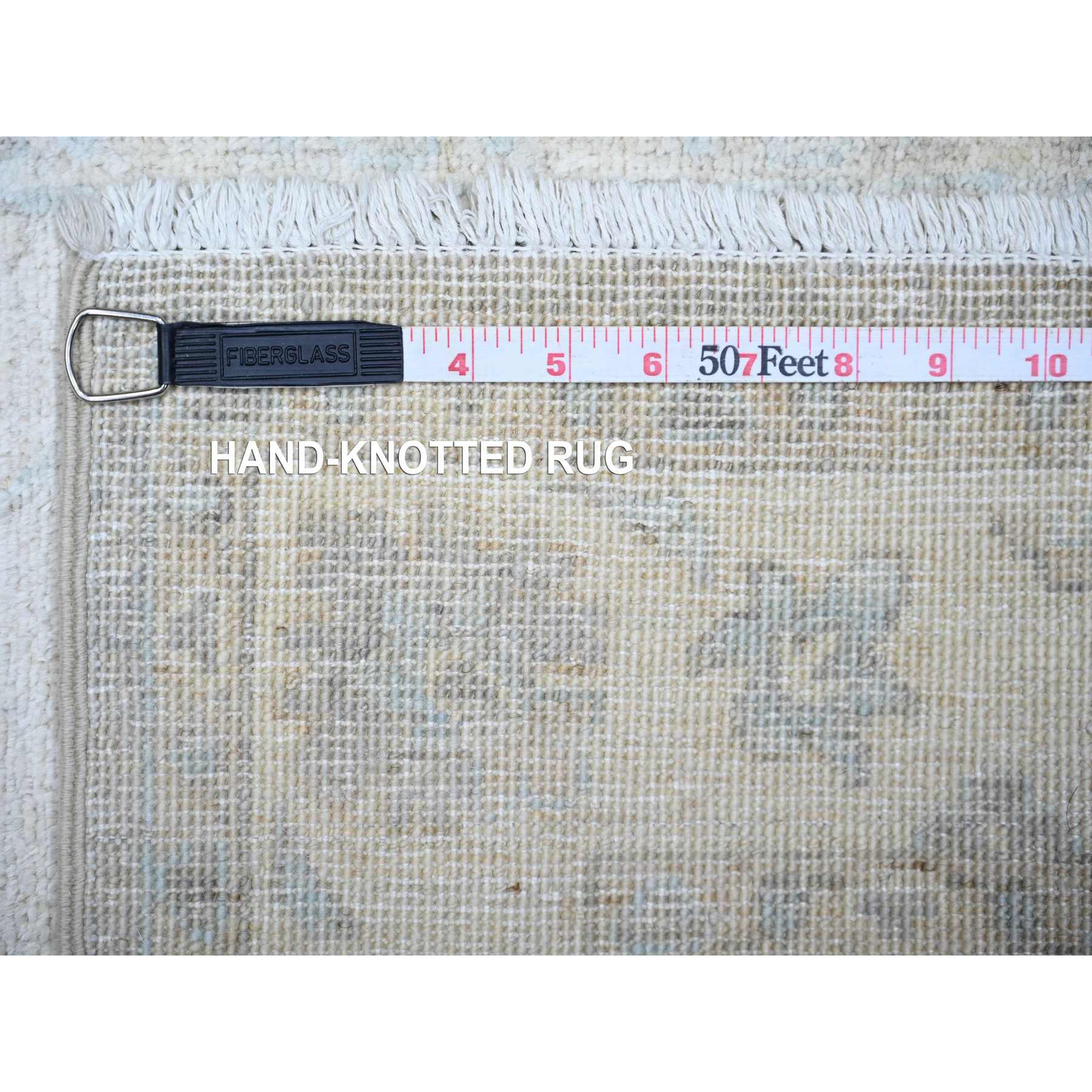 Oushak-And-Peshawar-Hand-Knotted-Rug-372545