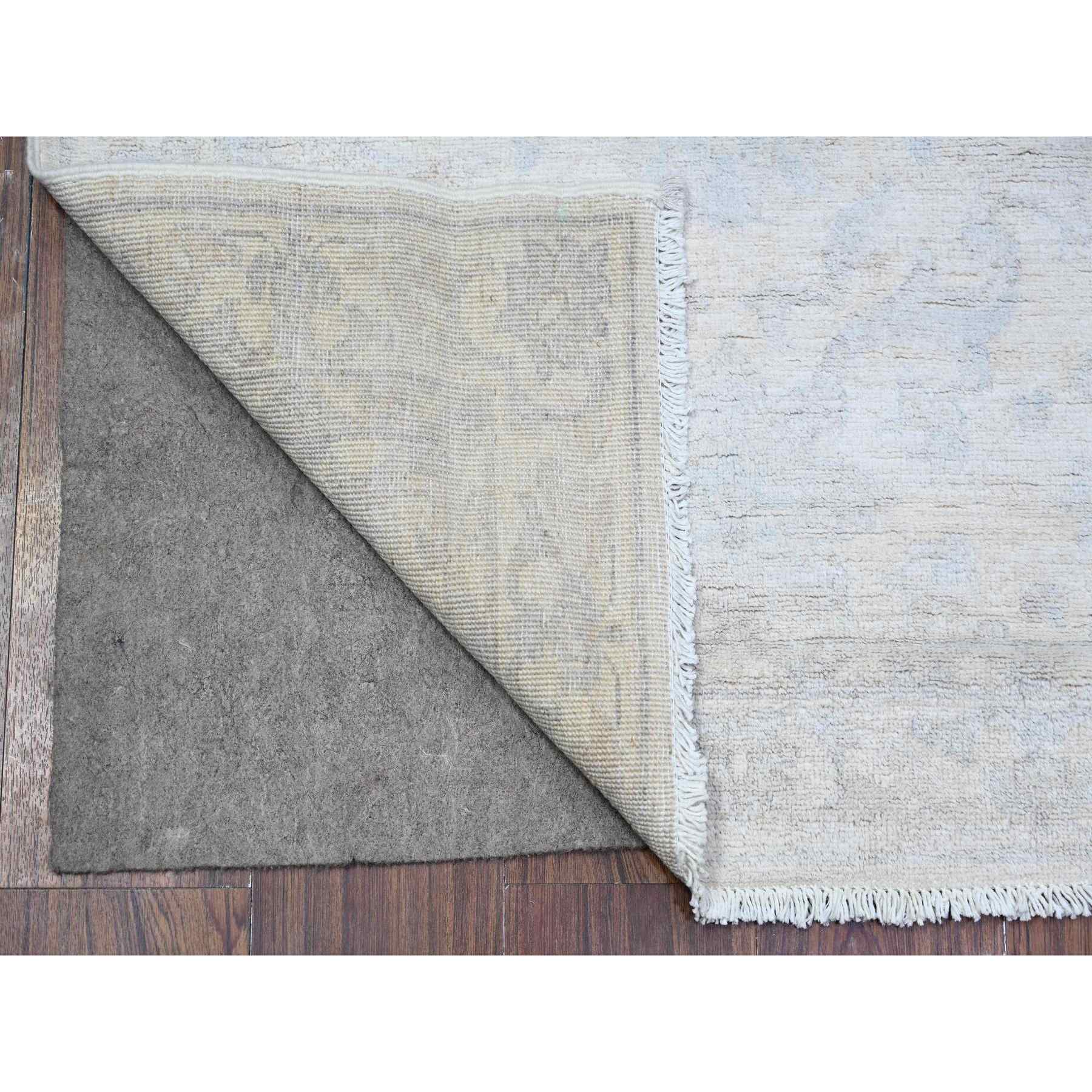 Oushak-And-Peshawar-Hand-Knotted-Rug-372550