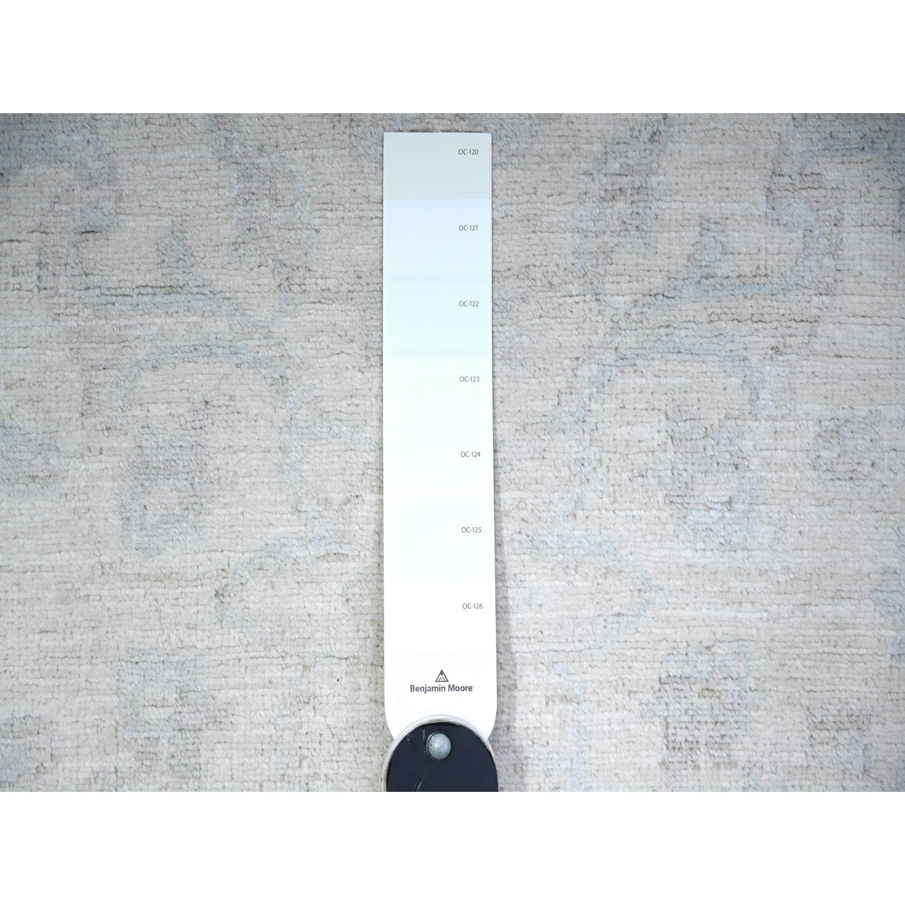 Oushak-And-Peshawar-Hand-Knotted-Rug-372550