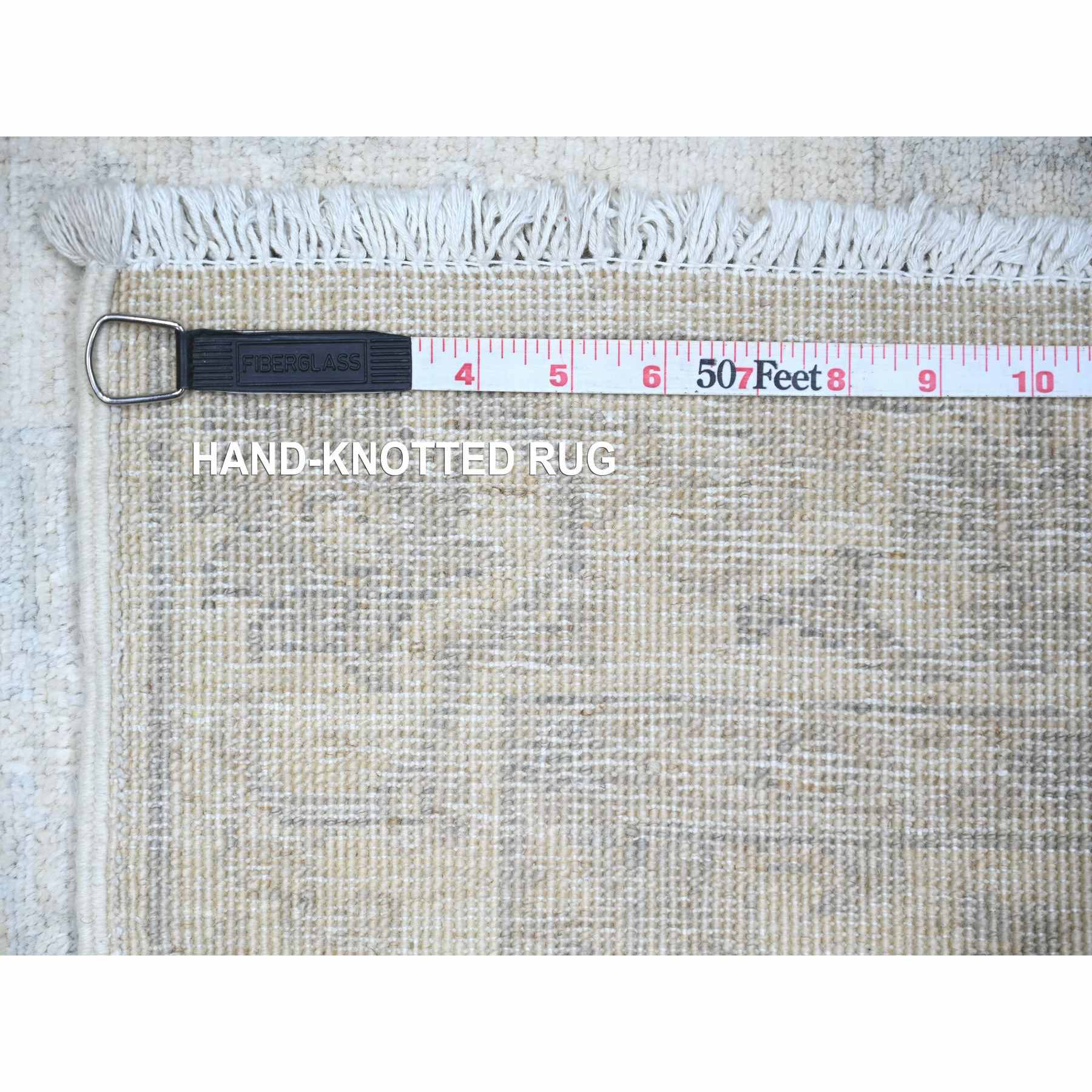 Oushak-And-Peshawar-Hand-Knotted-Rug-372550