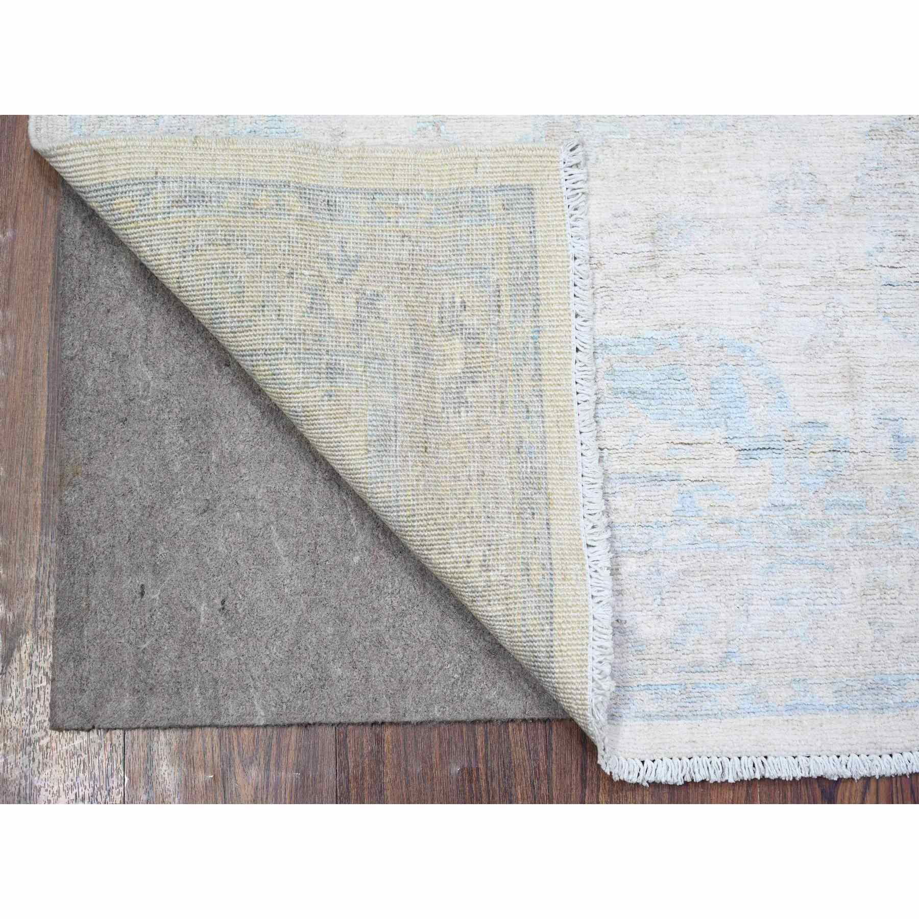 Oushak-And-Peshawar-Hand-Knotted-Rug-372565