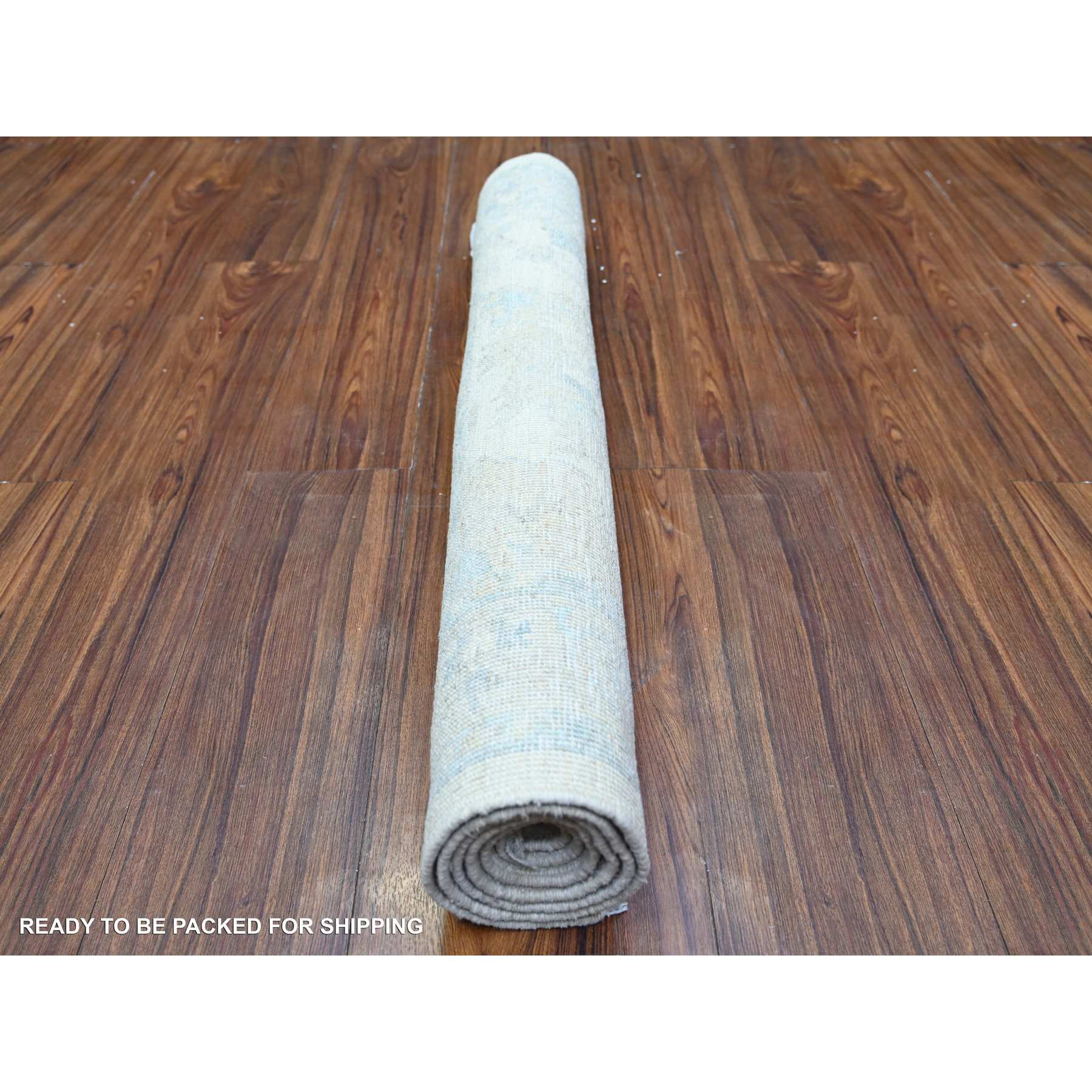 Oushak-And-Peshawar-Hand-Knotted-Rug-372565