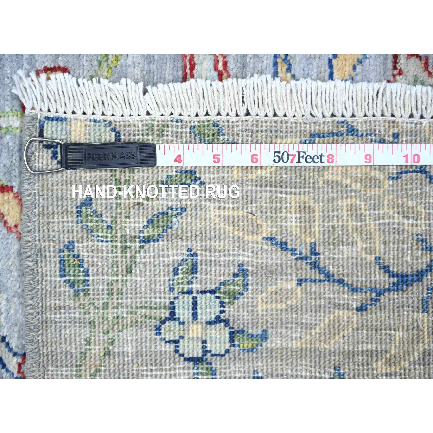 Oushak-And-Peshawar-Hand-Knotted-Rug-372645