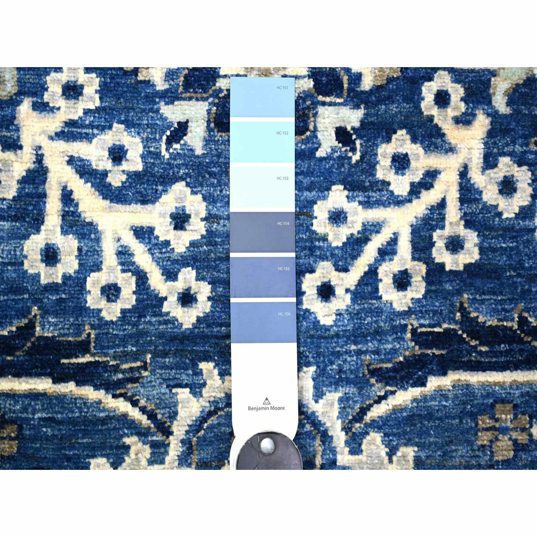 Oushak-And-Peshawar-Hand-Knotted-Rug-372710
