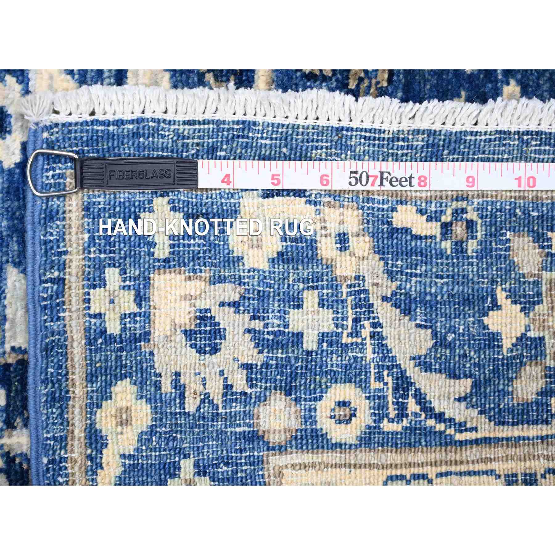 Oushak-And-Peshawar-Hand-Knotted-Rug-372710