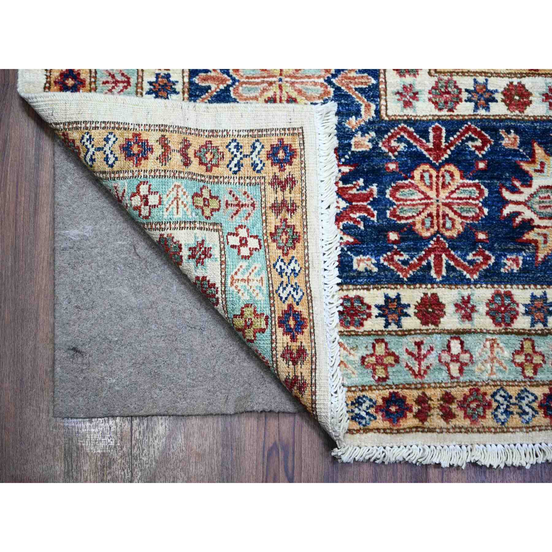 Oushak-And-Peshawar-Hand-Knotted-Rug-372755