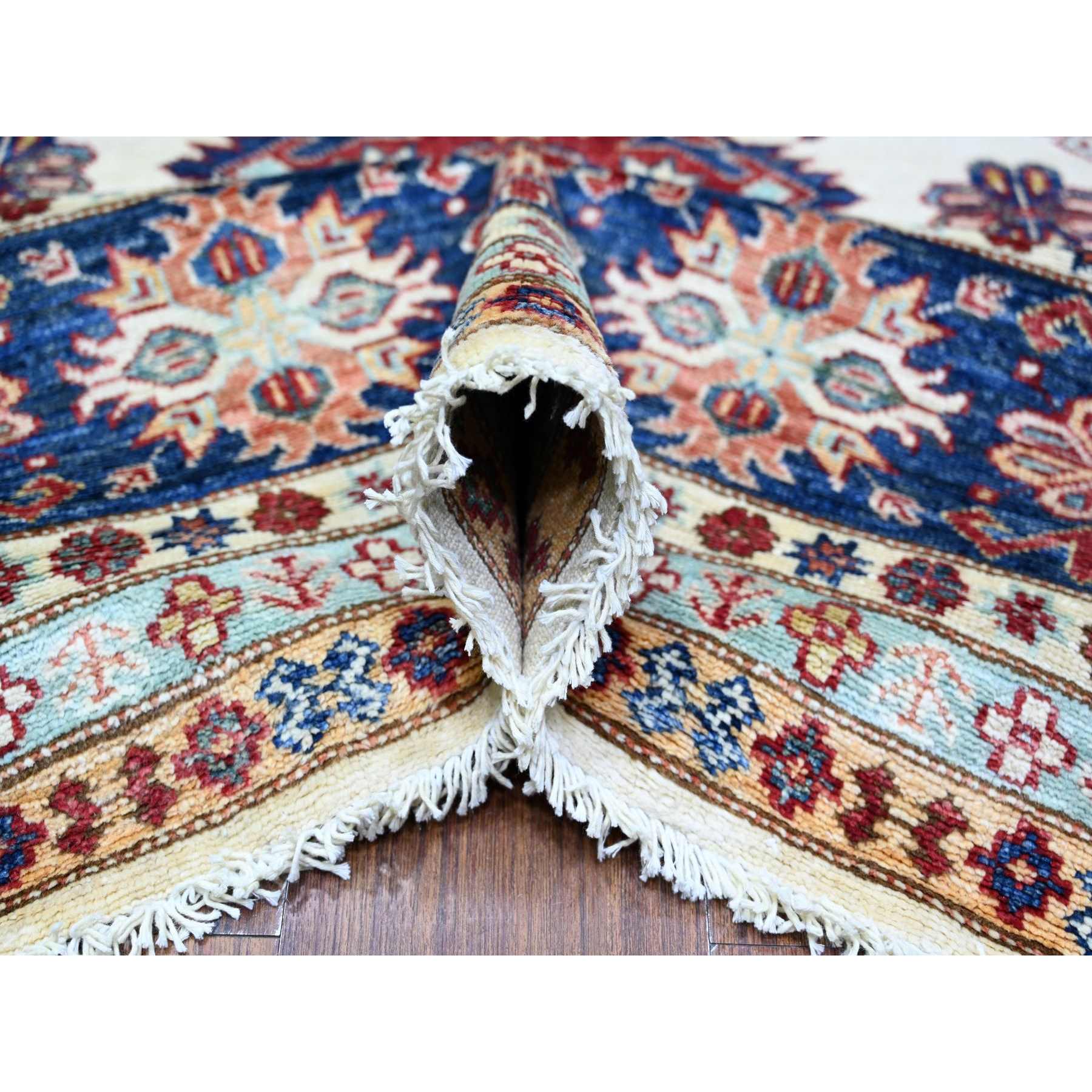 Oushak-And-Peshawar-Hand-Knotted-Rug-372755