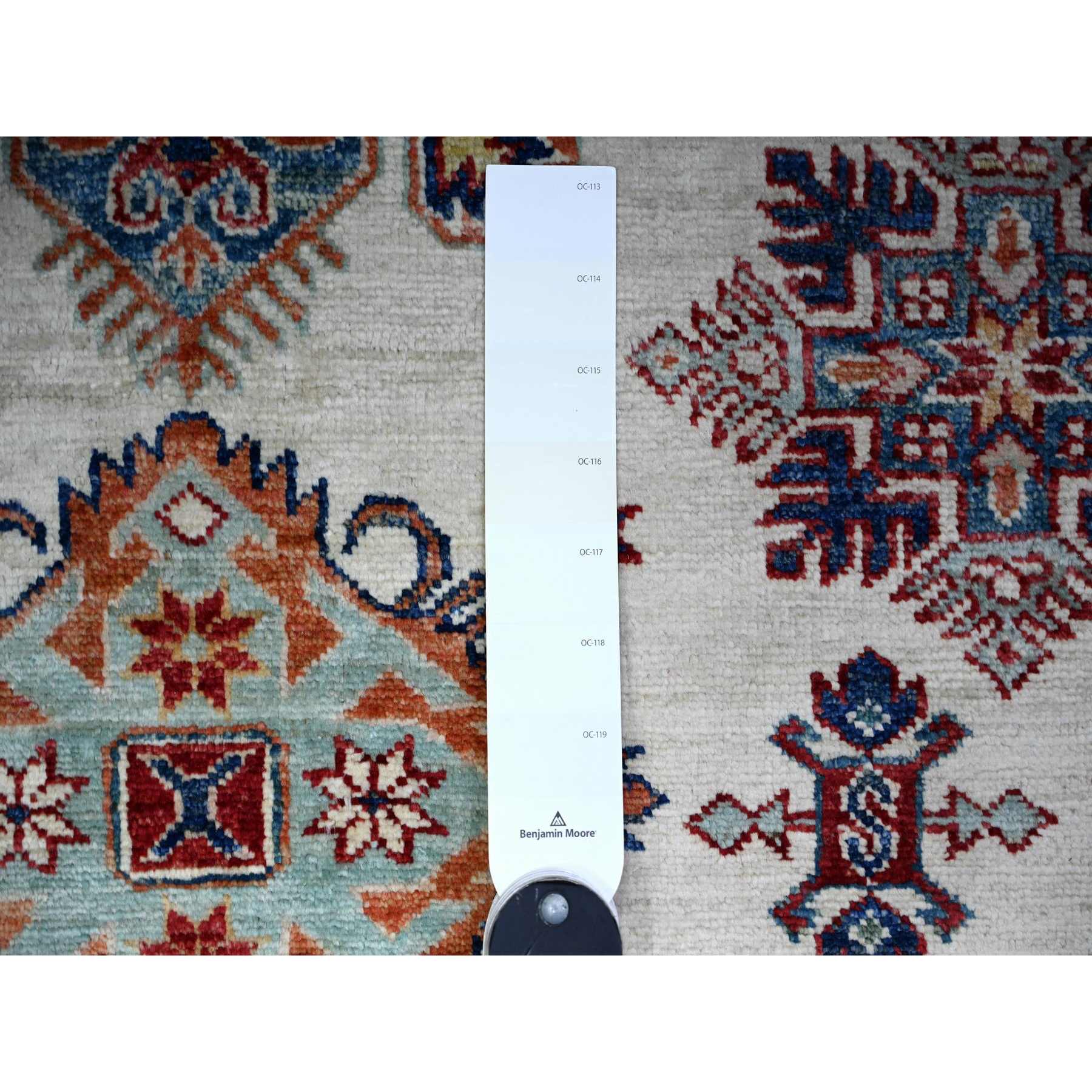 Oushak-And-Peshawar-Hand-Knotted-Rug-372755