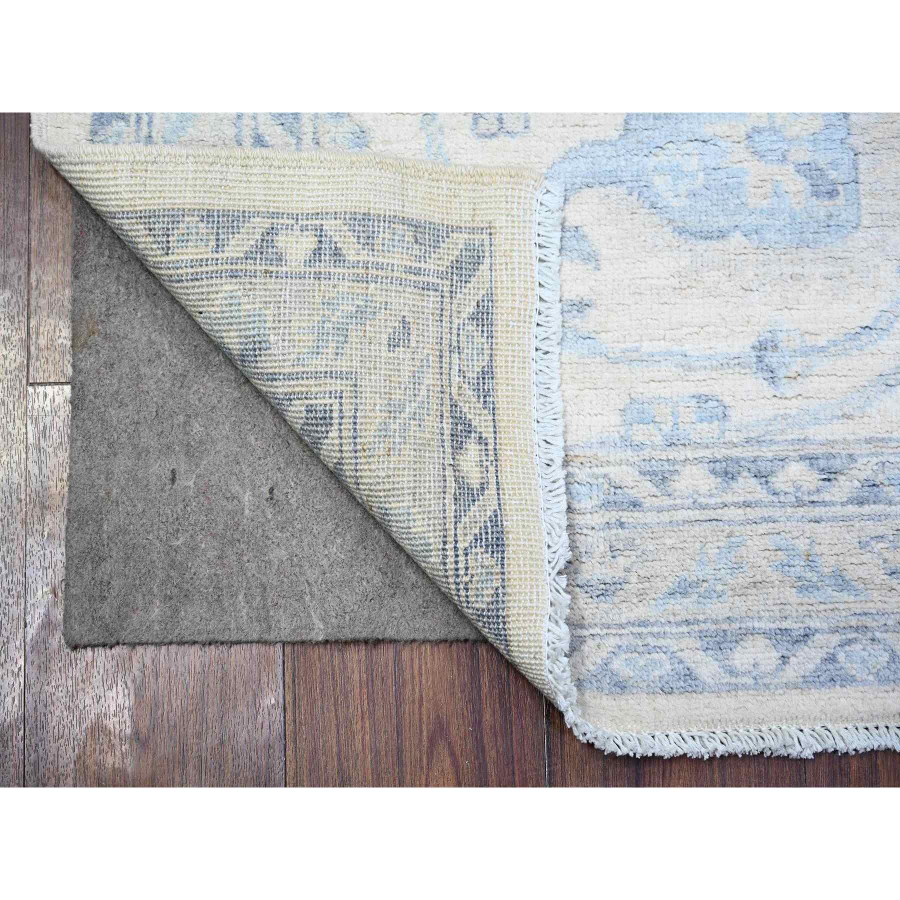 Oushak-And-Peshawar-Hand-Knotted-Rug-372910