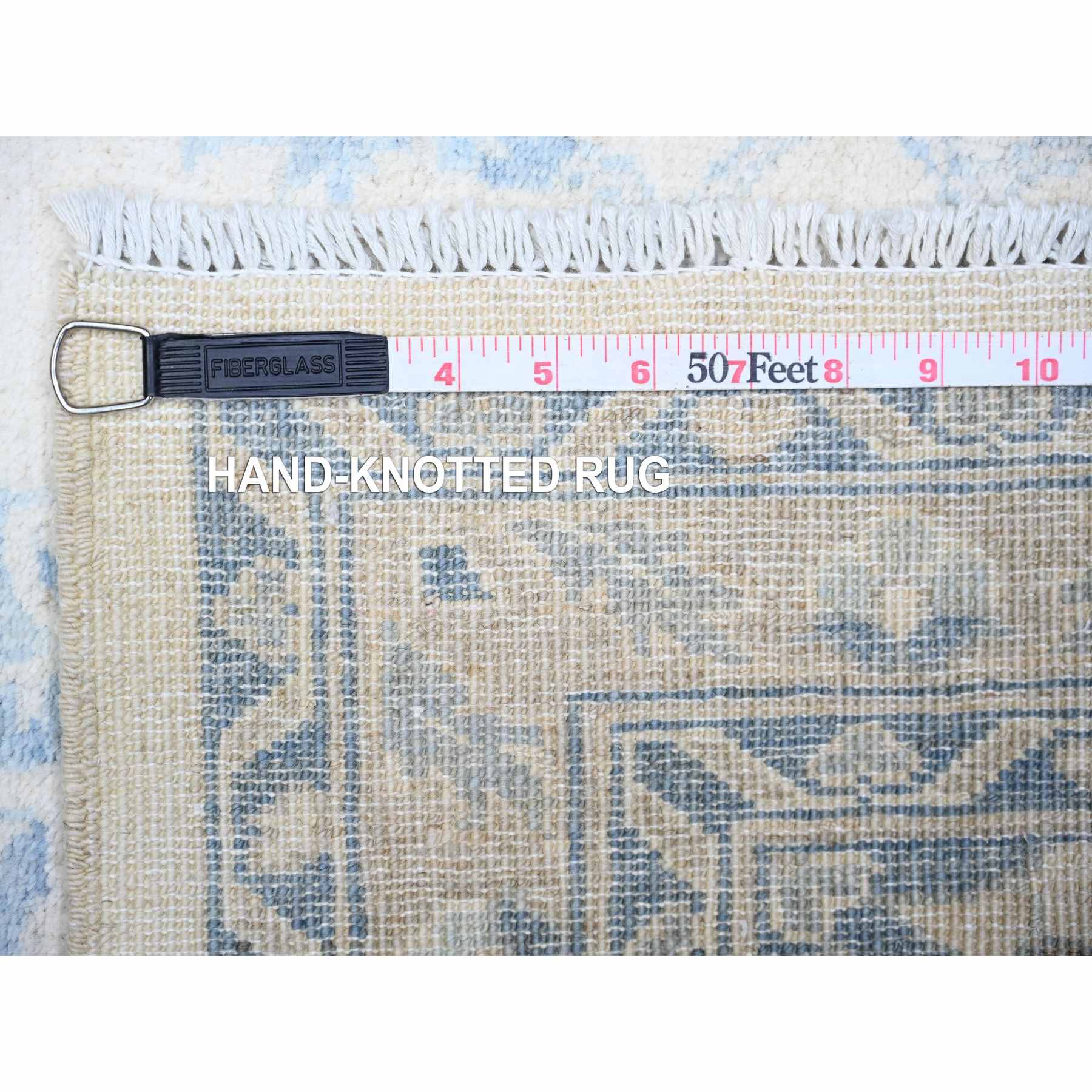 Oushak-And-Peshawar-Hand-Knotted-Rug-372910