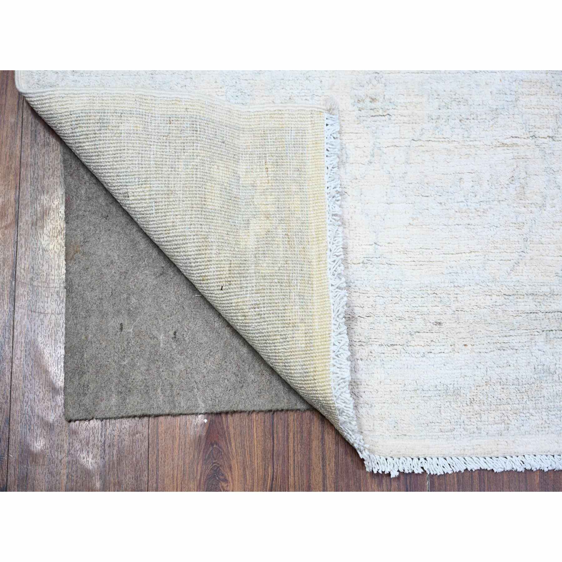 Oushak-And-Peshawar-Hand-Knotted-Rug-372915