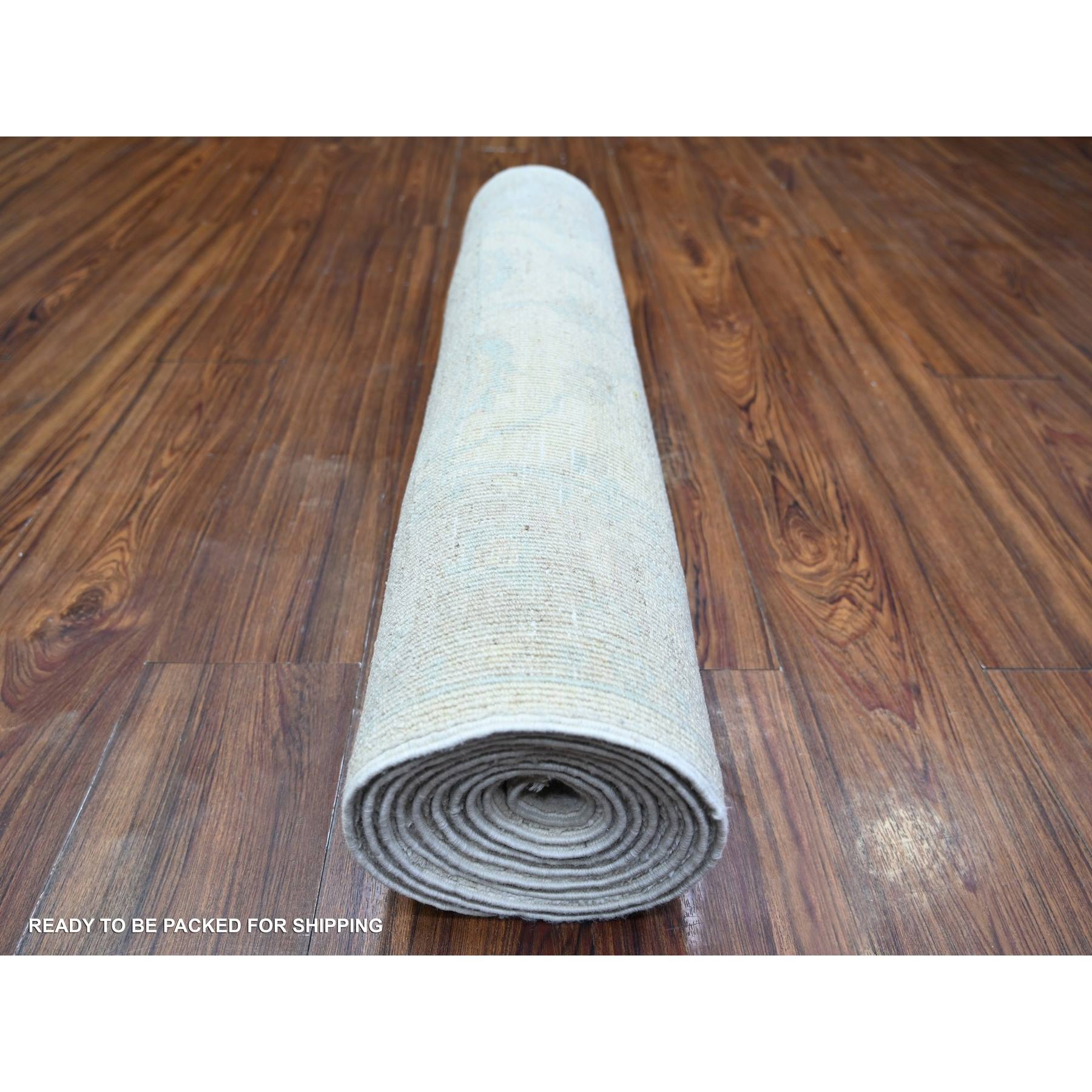 Oushak-And-Peshawar-Hand-Knotted-Rug-372915