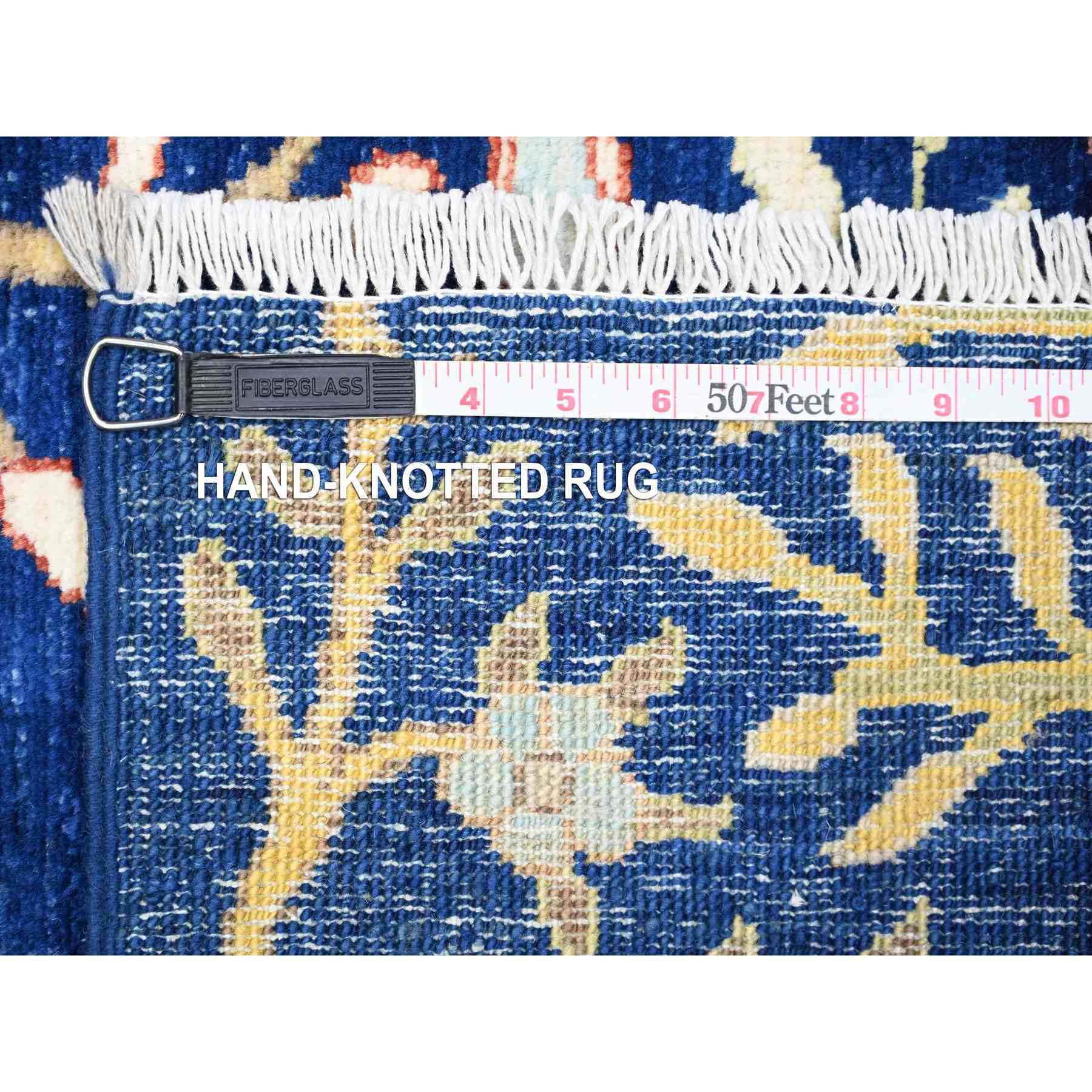 Oushak-And-Peshawar-Hand-Knotted-Rug-372990
