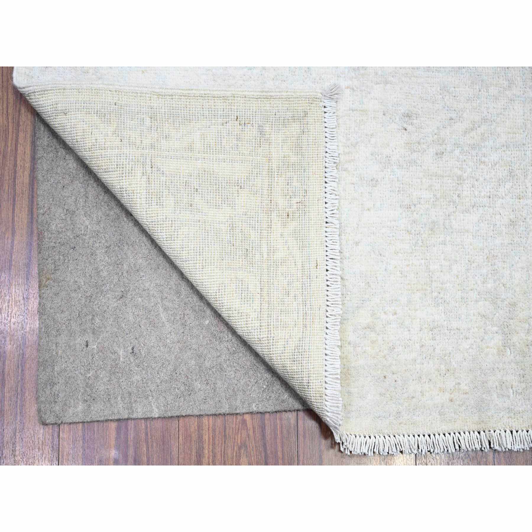 Oushak-And-Peshawar-Hand-Knotted-Rug-373885