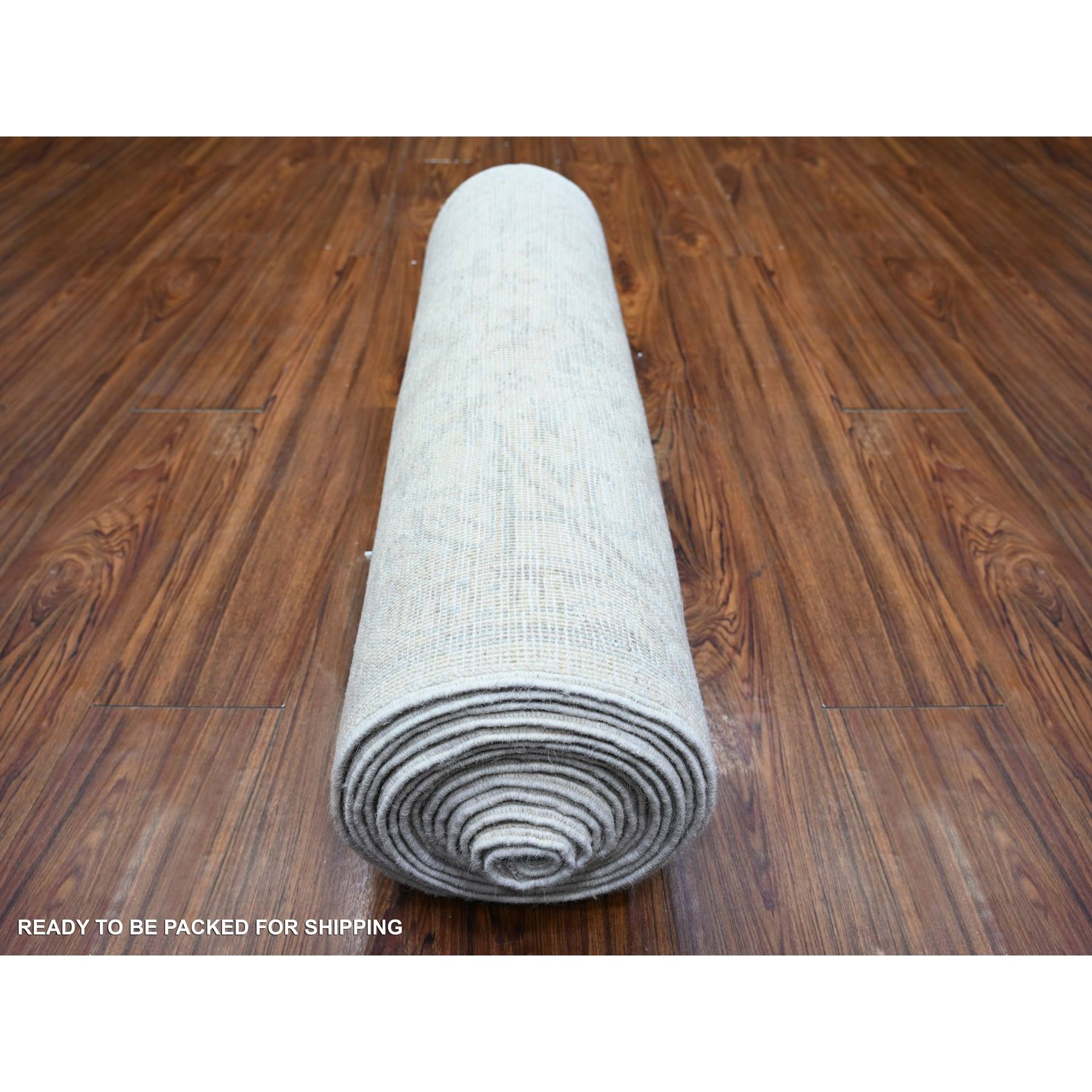 Oushak-And-Peshawar-Hand-Knotted-Rug-373905