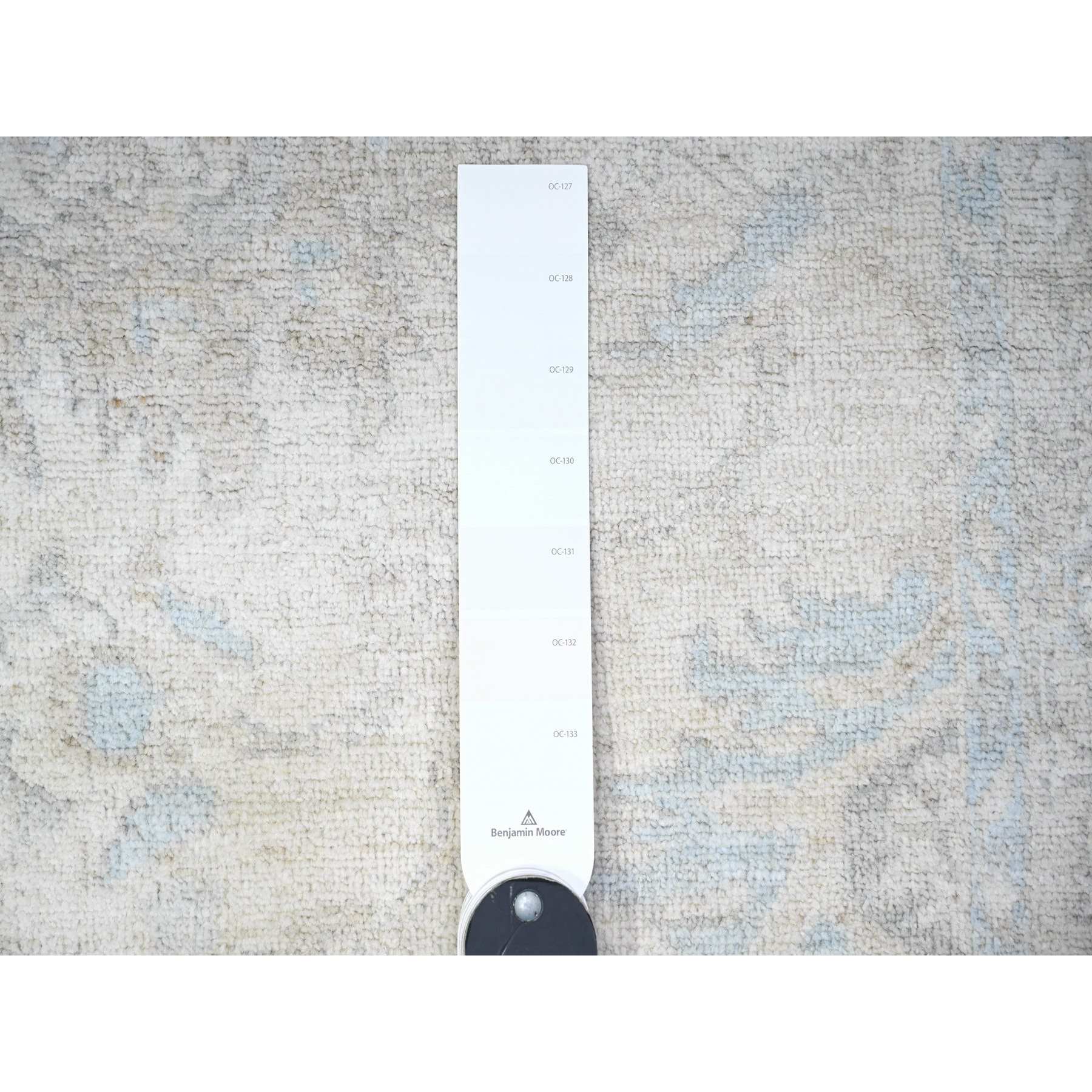 Oushak-And-Peshawar-Hand-Knotted-Rug-373910
