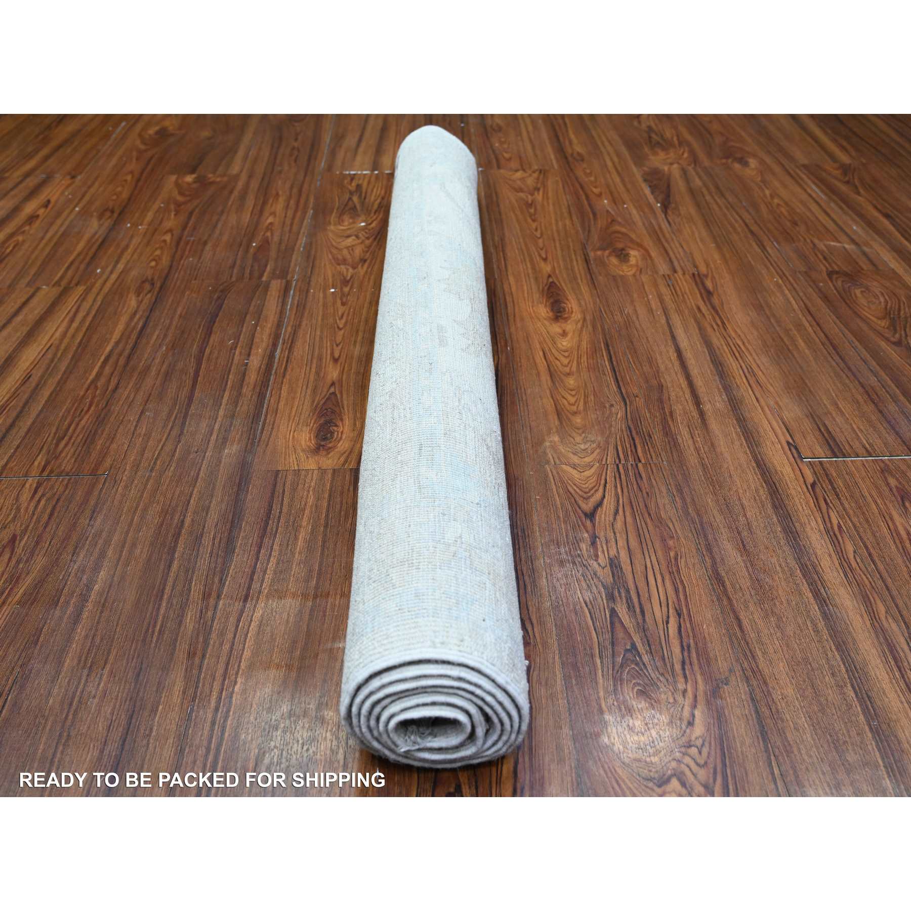 Oushak-And-Peshawar-Hand-Knotted-Rug-373910