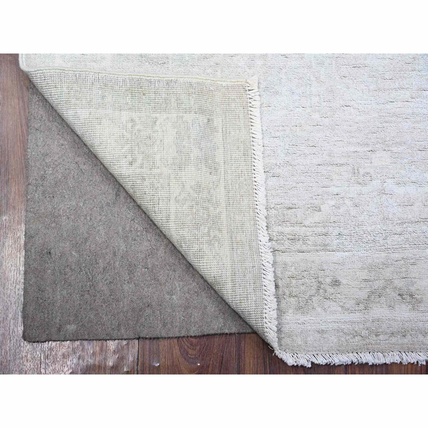 Oushak-And-Peshawar-Hand-Knotted-Rug-373915