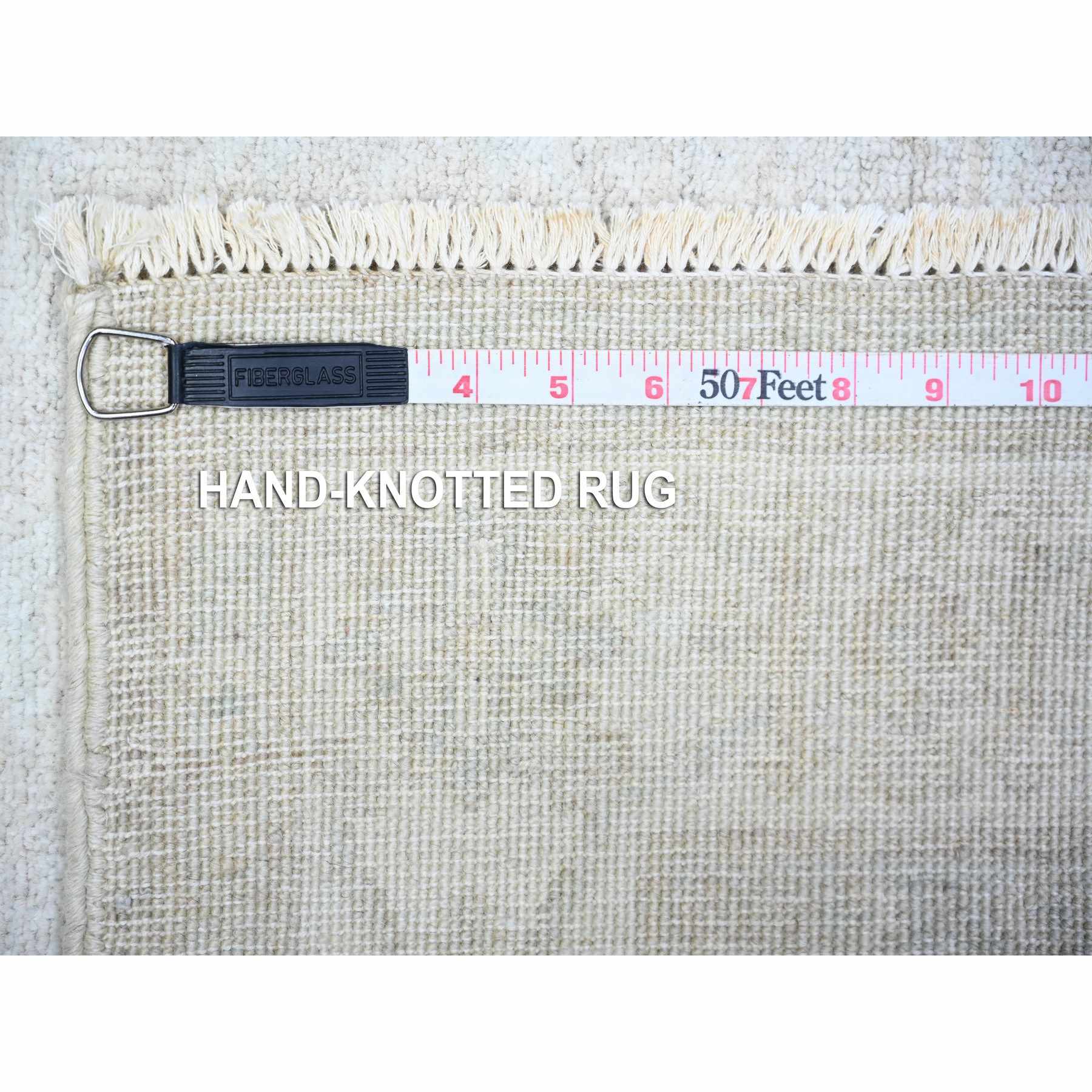 Oushak-And-Peshawar-Hand-Knotted-Rug-373915