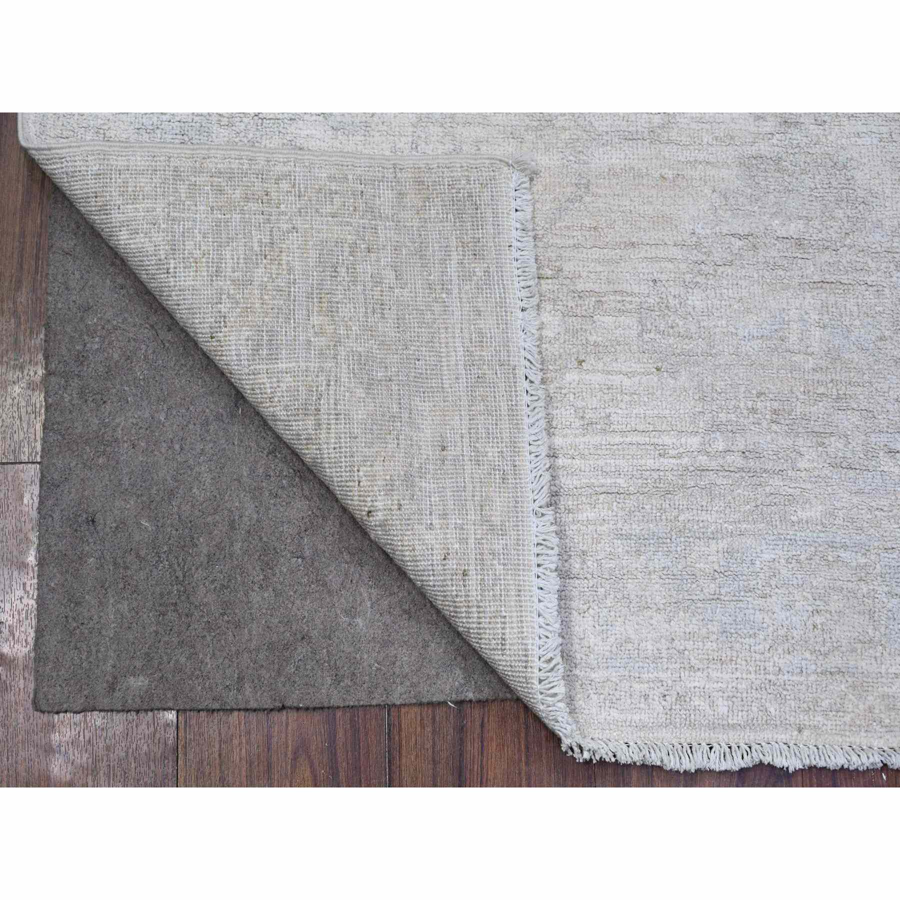 Oushak-And-Peshawar-Hand-Knotted-Rug-373925