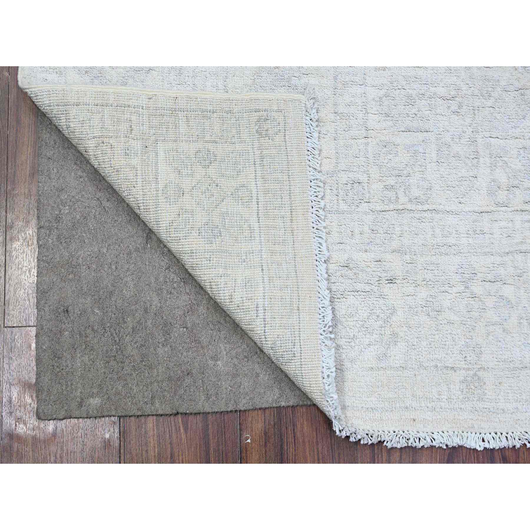Oushak-And-Peshawar-Hand-Knotted-Rug-373930
