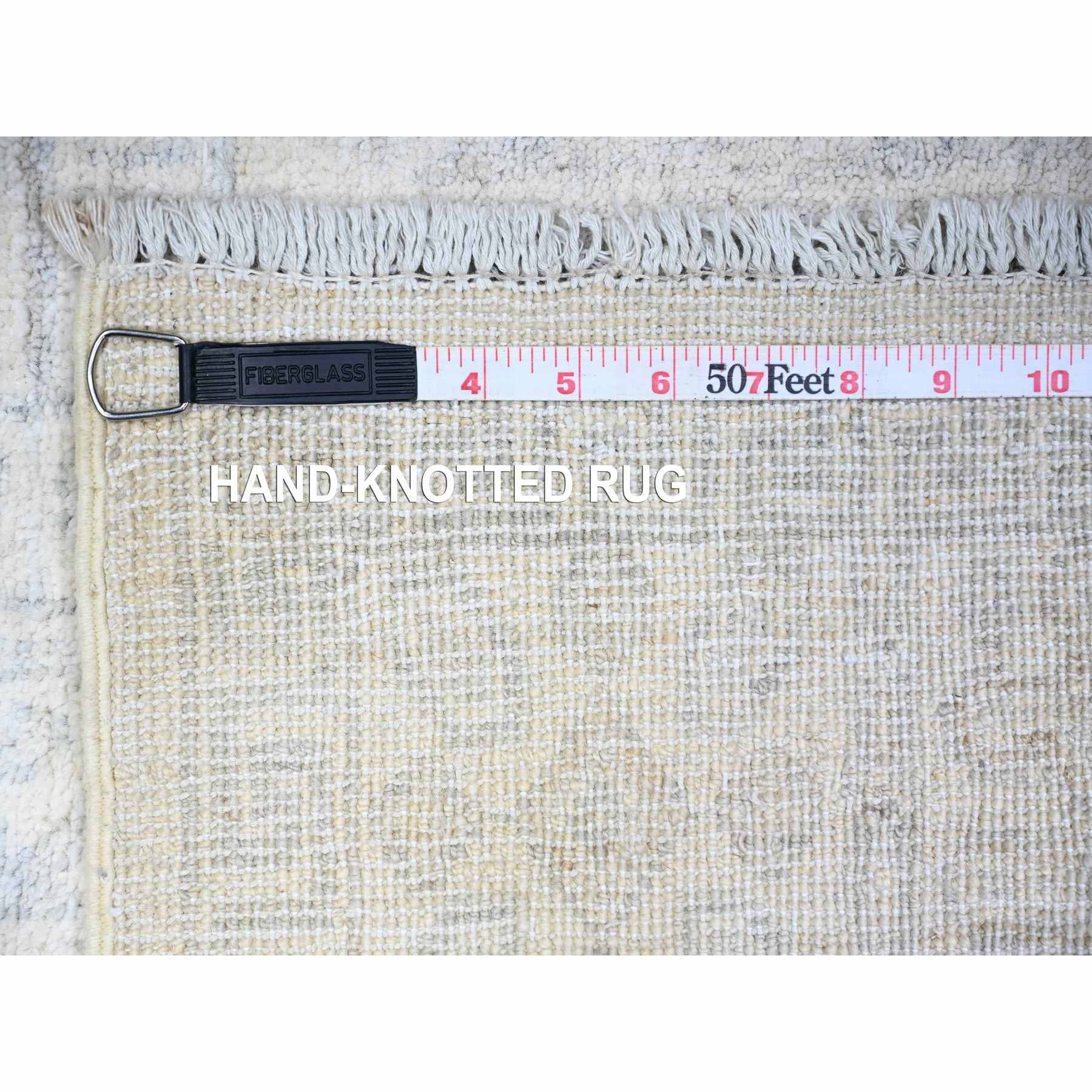 Oushak-And-Peshawar-Hand-Knotted-Rug-373930