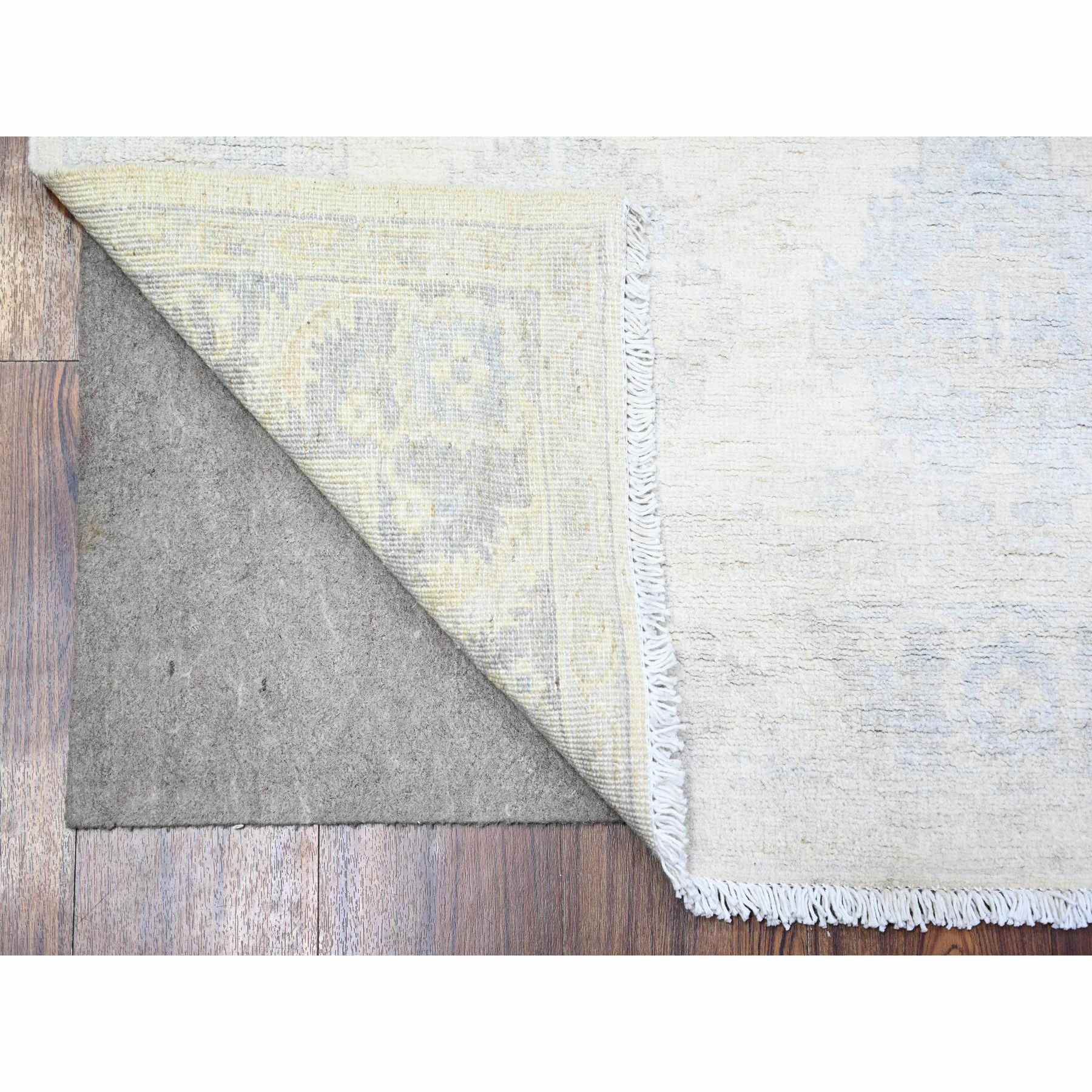 Oushak-And-Peshawar-Hand-Knotted-Rug-373940