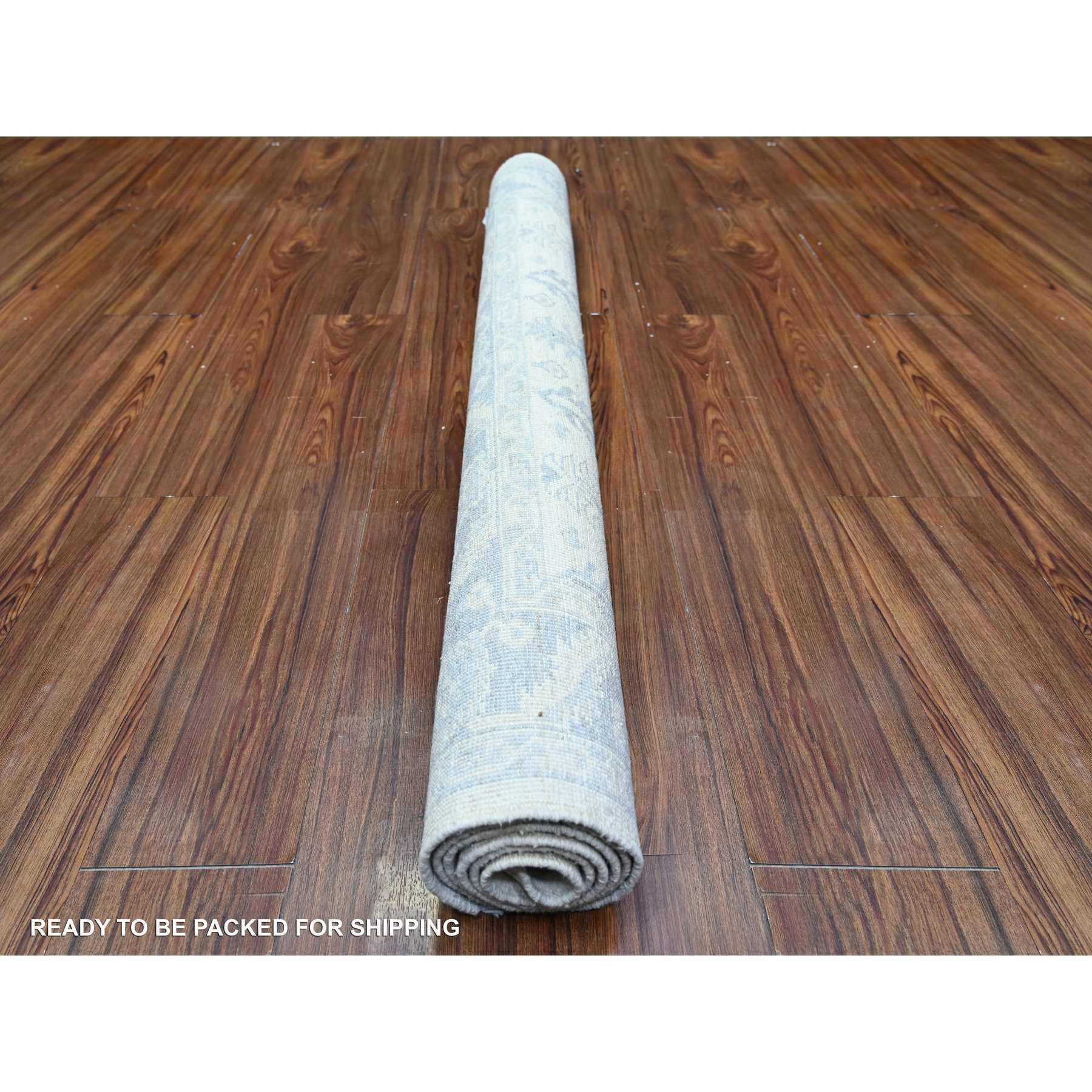 Oushak-And-Peshawar-Hand-Knotted-Rug-373940