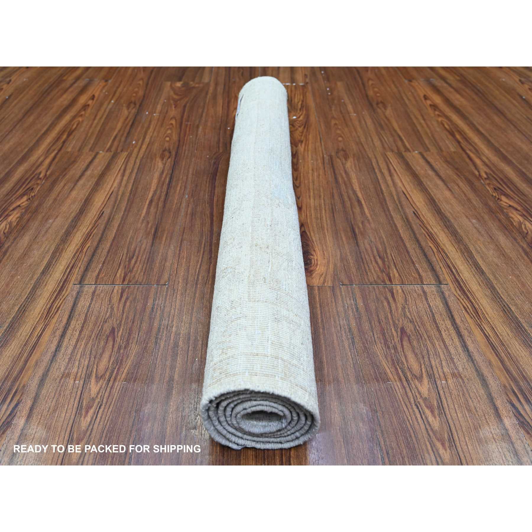 Oushak-And-Peshawar-Hand-Knotted-Rug-374355