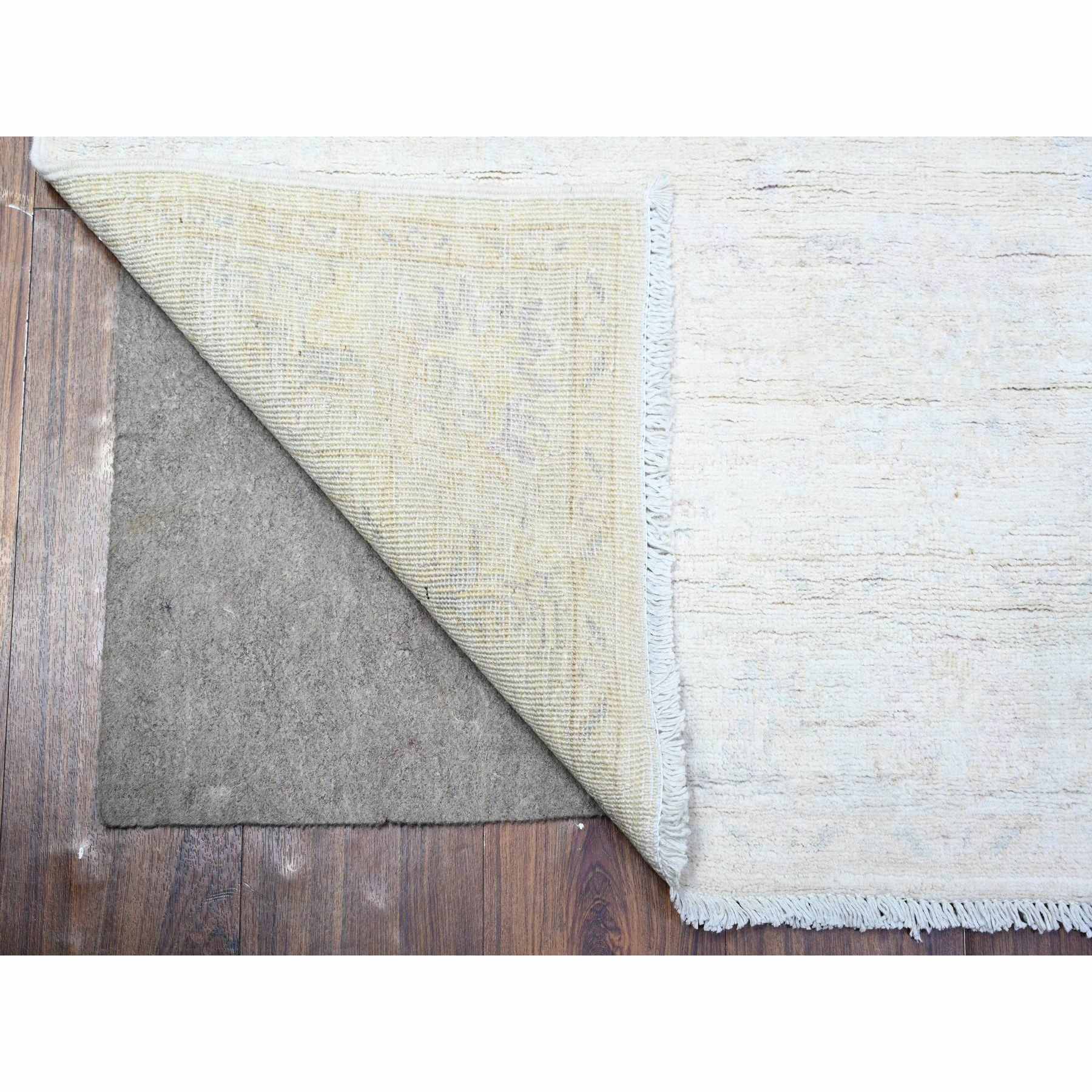 Oushak-And-Peshawar-Hand-Knotted-Rug-374755