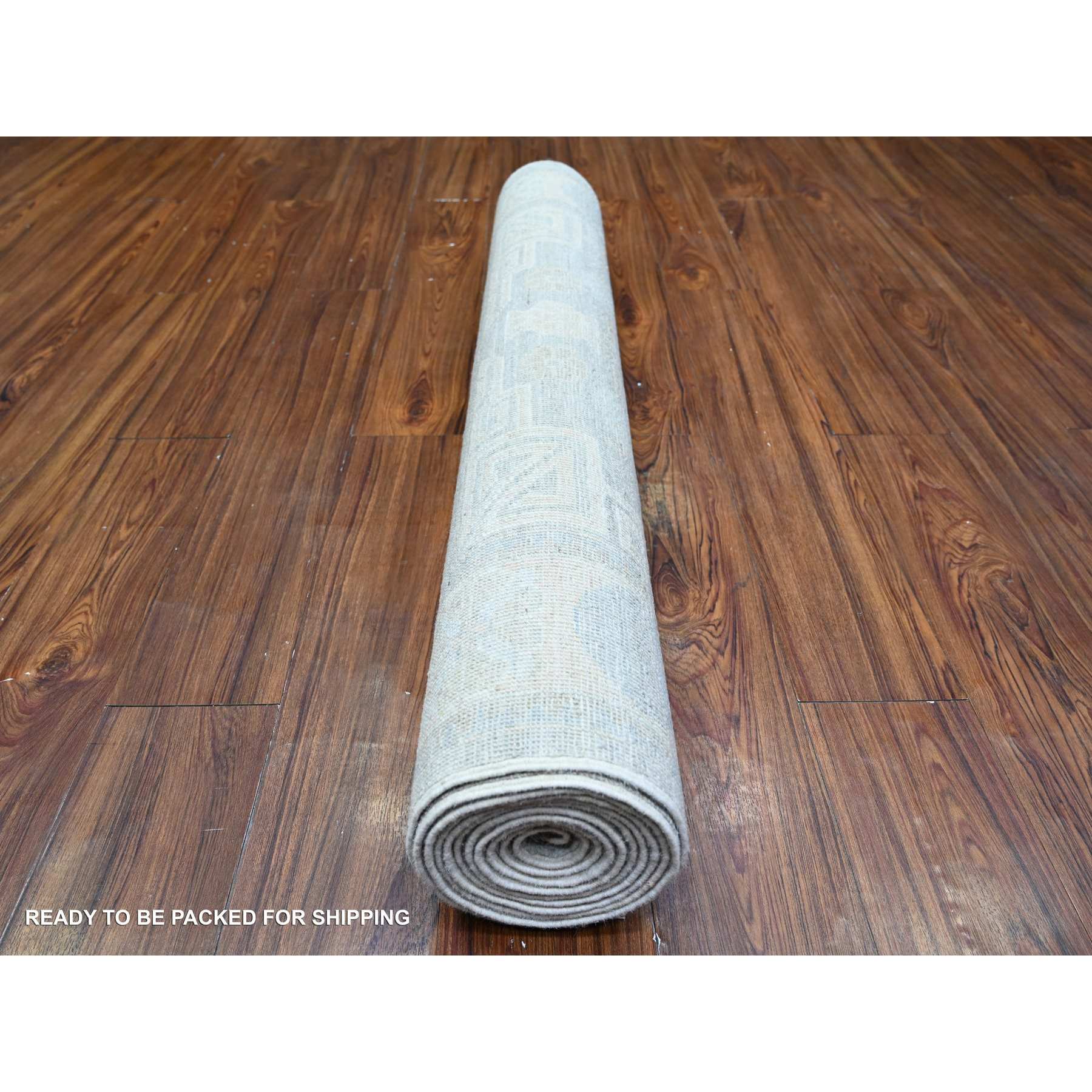Oushak-And-Peshawar-Hand-Knotted-Rug-374765