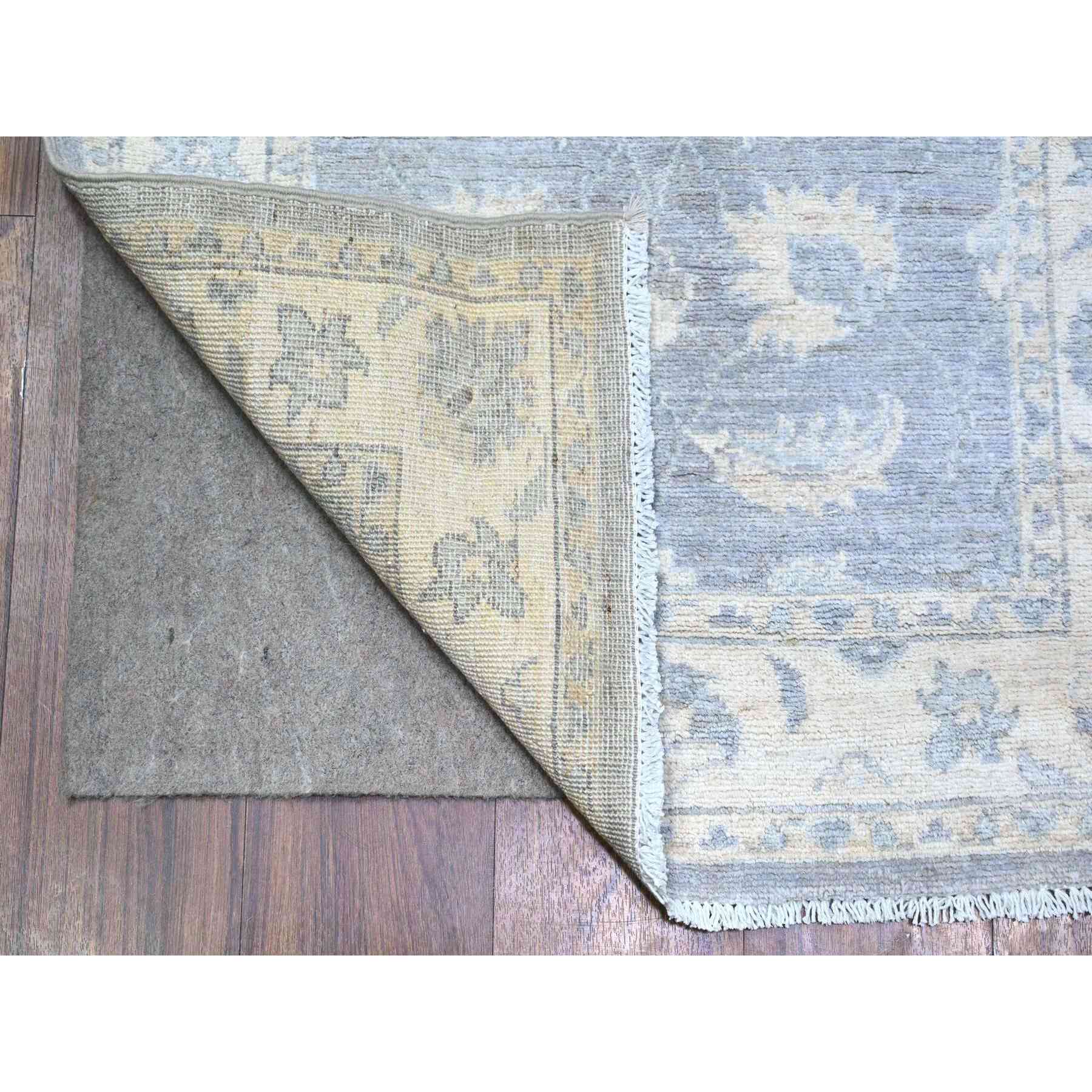 Oushak-And-Peshawar-Hand-Knotted-Rug-374780