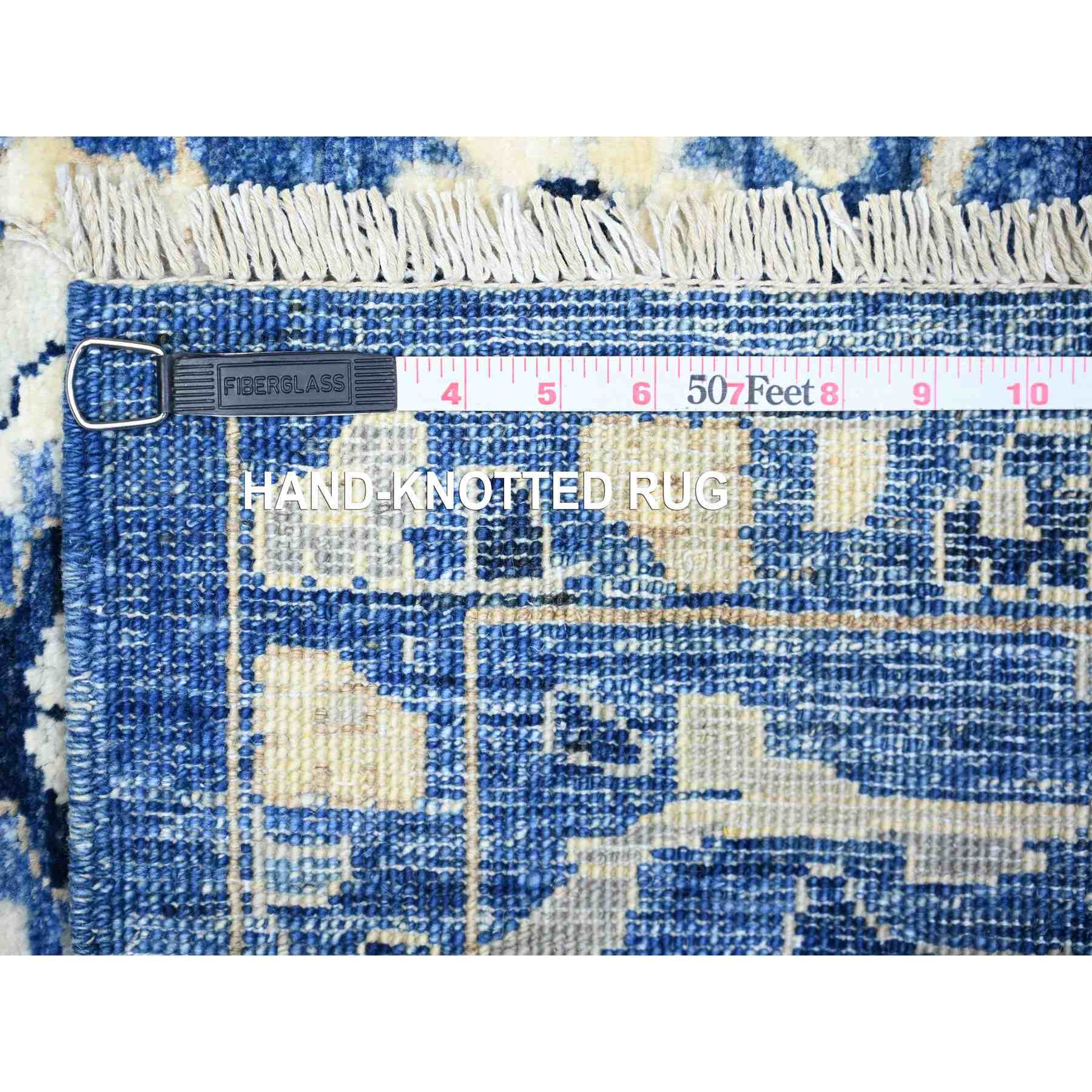 Oushak-And-Peshawar-Hand-Knotted-Rug-374825