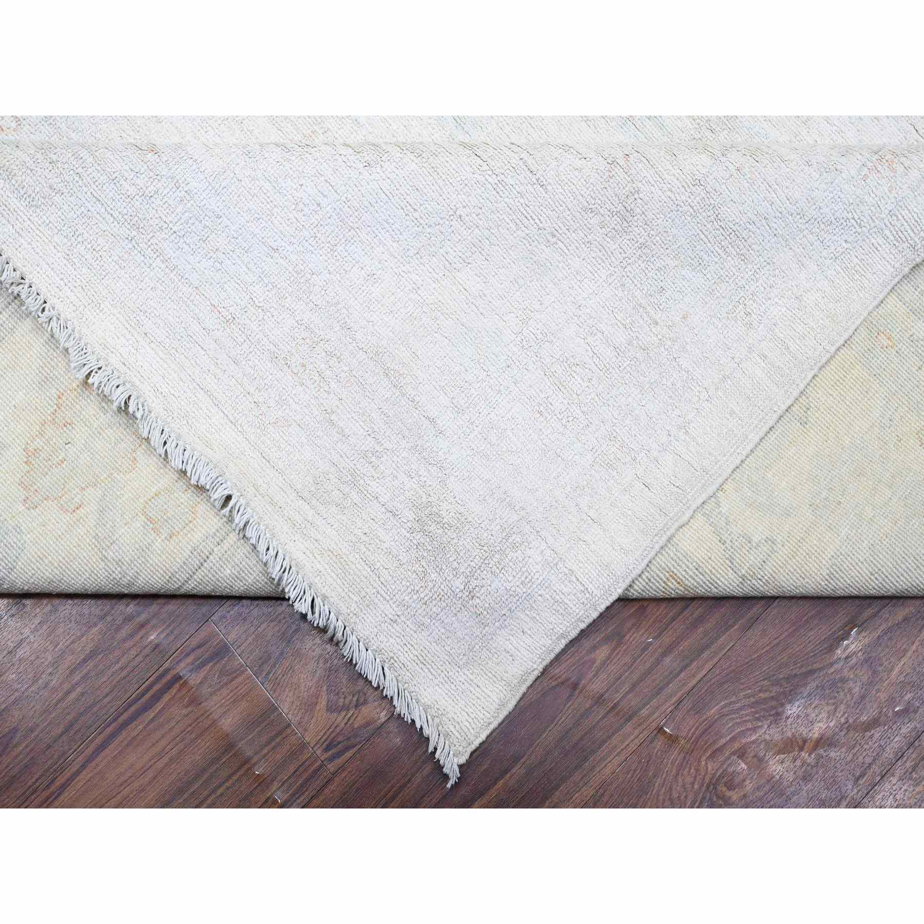 Oushak-And-Peshawar-Hand-Knotted-Rug-374855