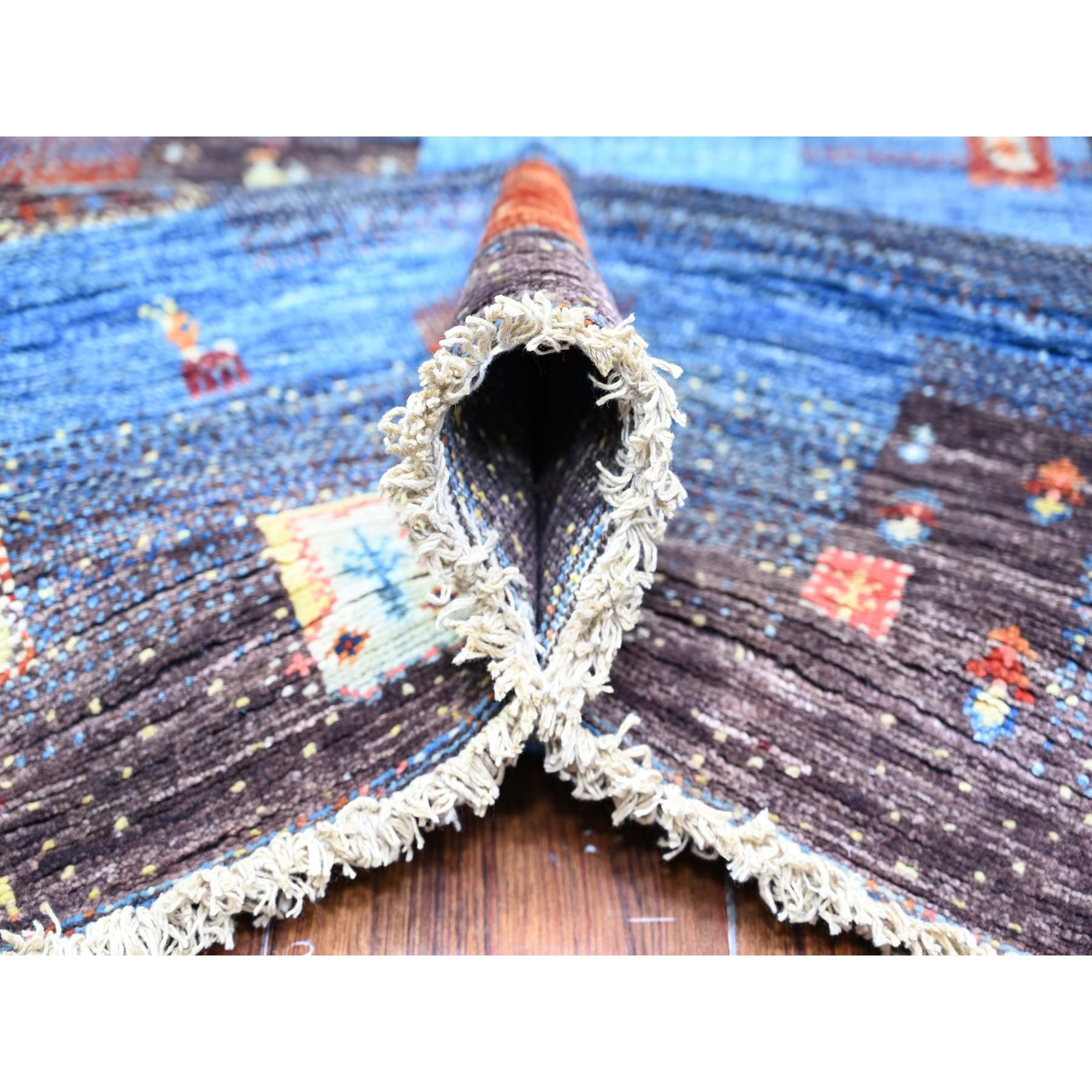 Tribal-Geometric-Hand-Knotted-Rug-372845
