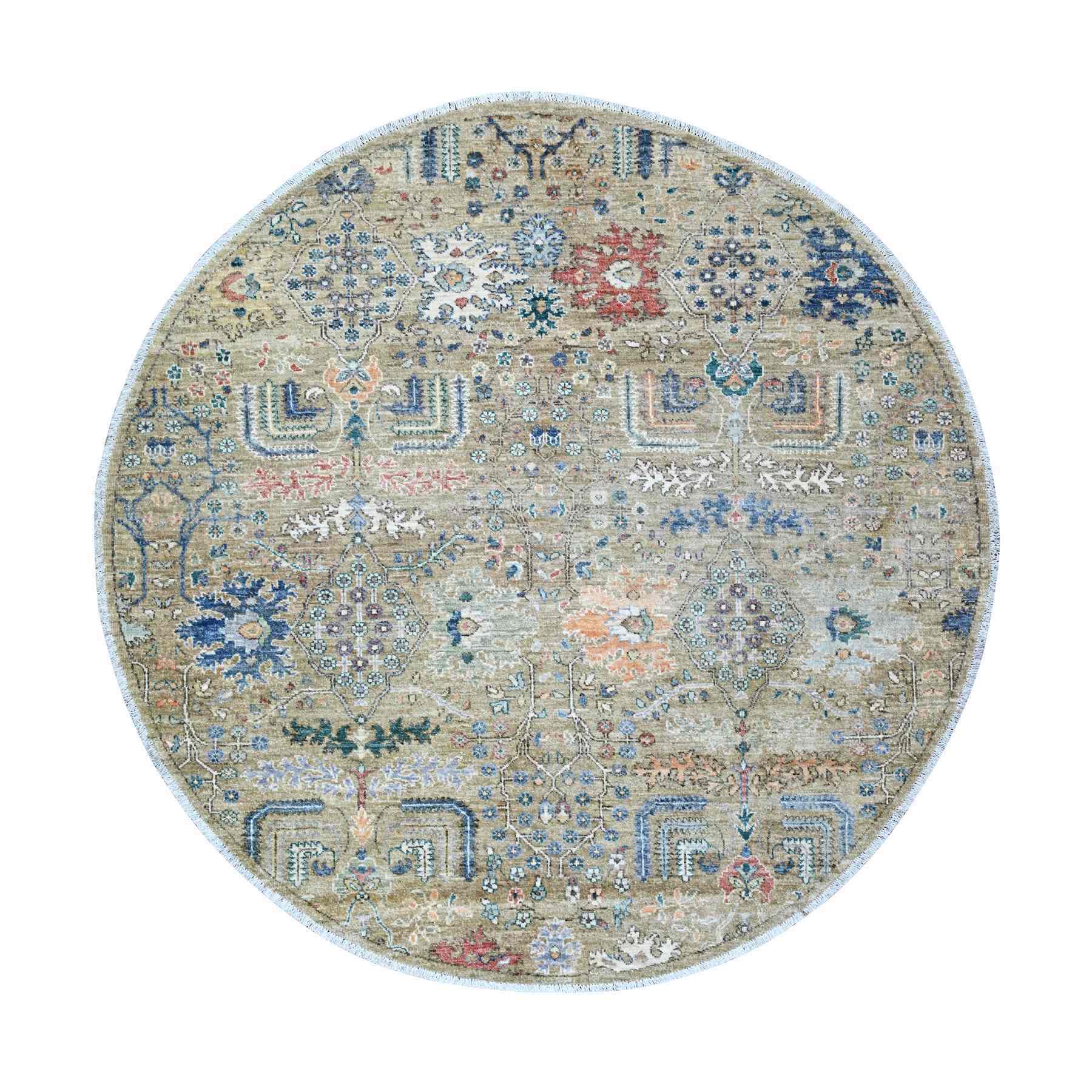 Tribal-Geometric-Hand-Knotted-Rug-373265