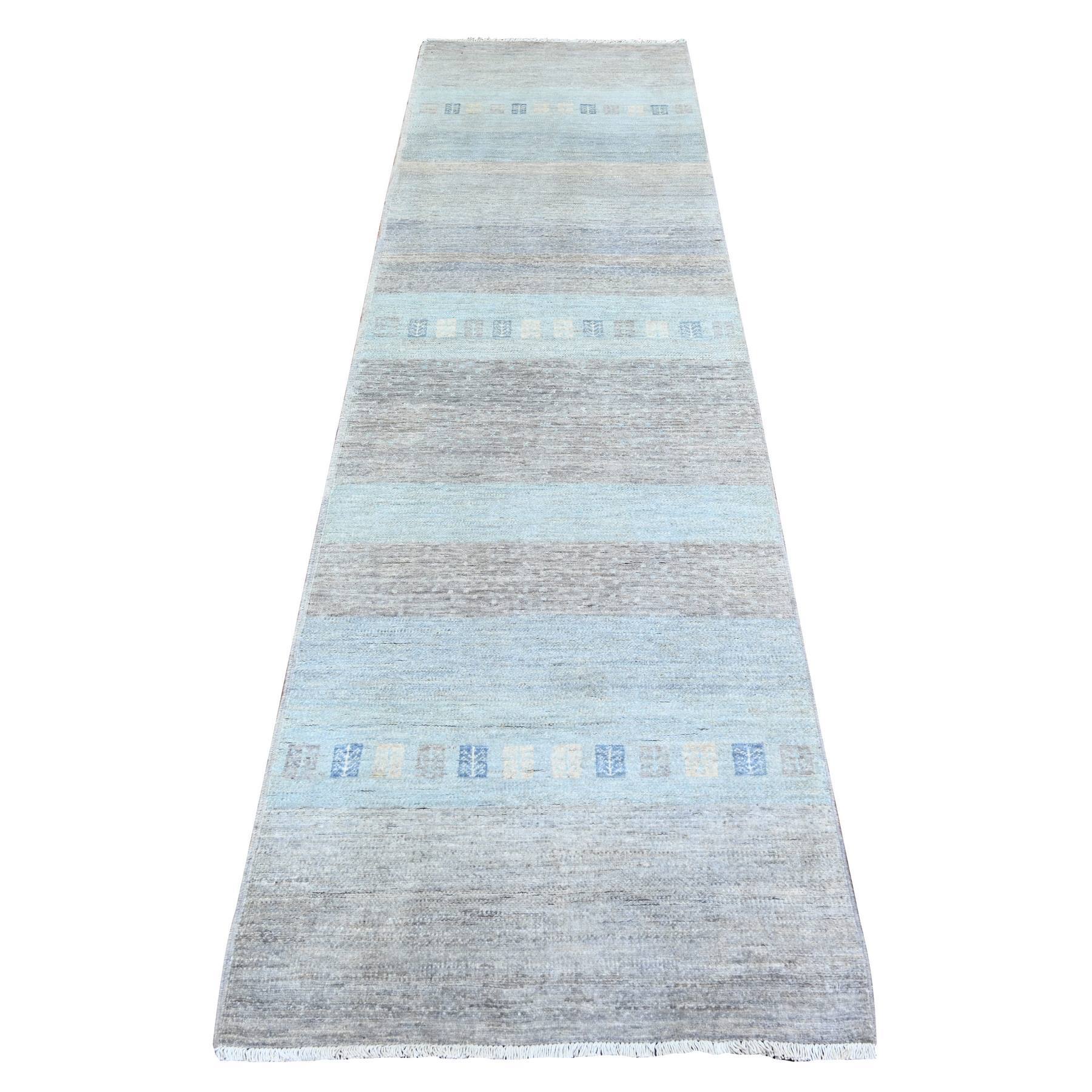 Tribal-Geometric-Hand-Knotted-Rug-373440
