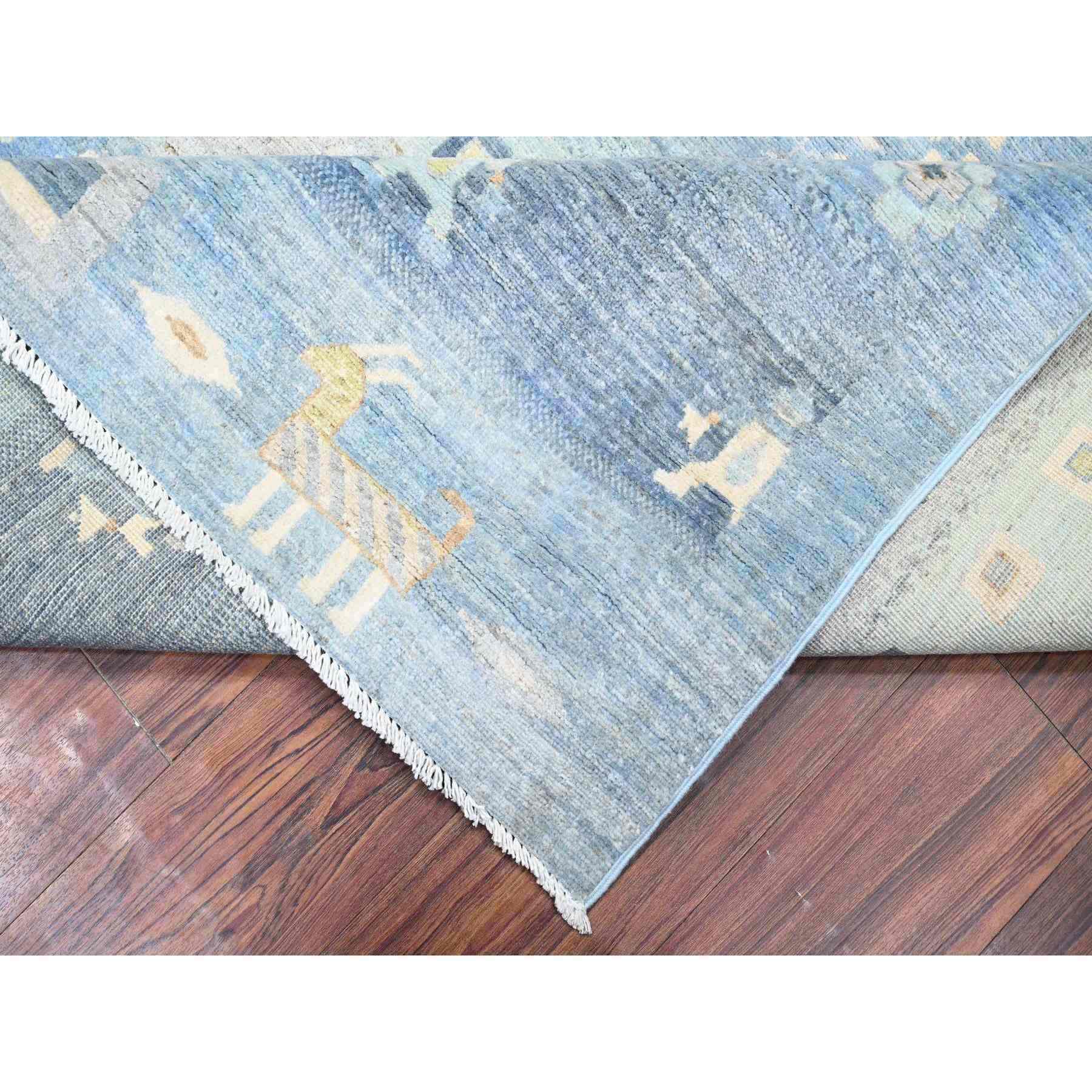Tribal-Geometric-Hand-Knotted-Rug-373455